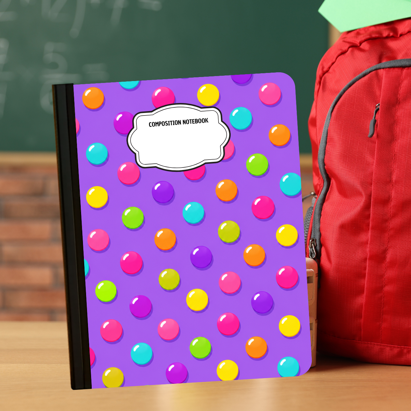 Composition Notebook - Dots