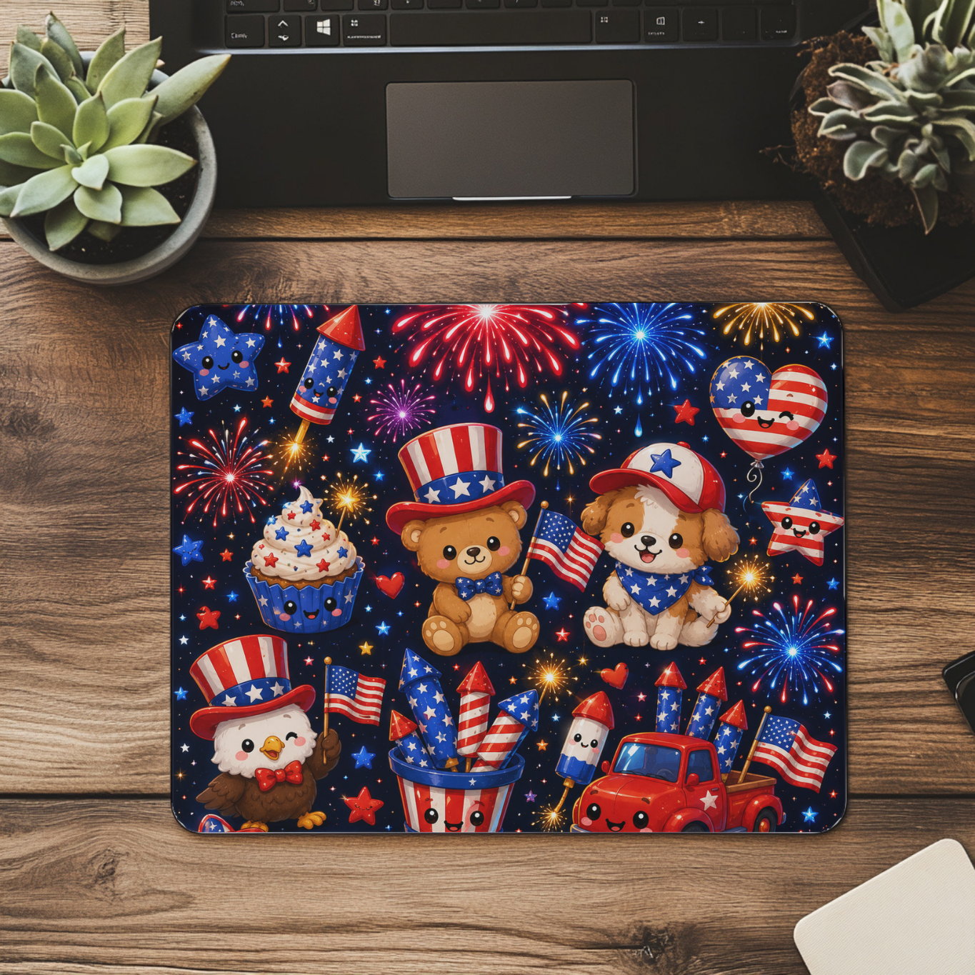 Mouse Pad - Fireworks