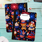 Composition Notebook - Fireworks
