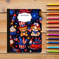 Composition Notebook - Fireworks