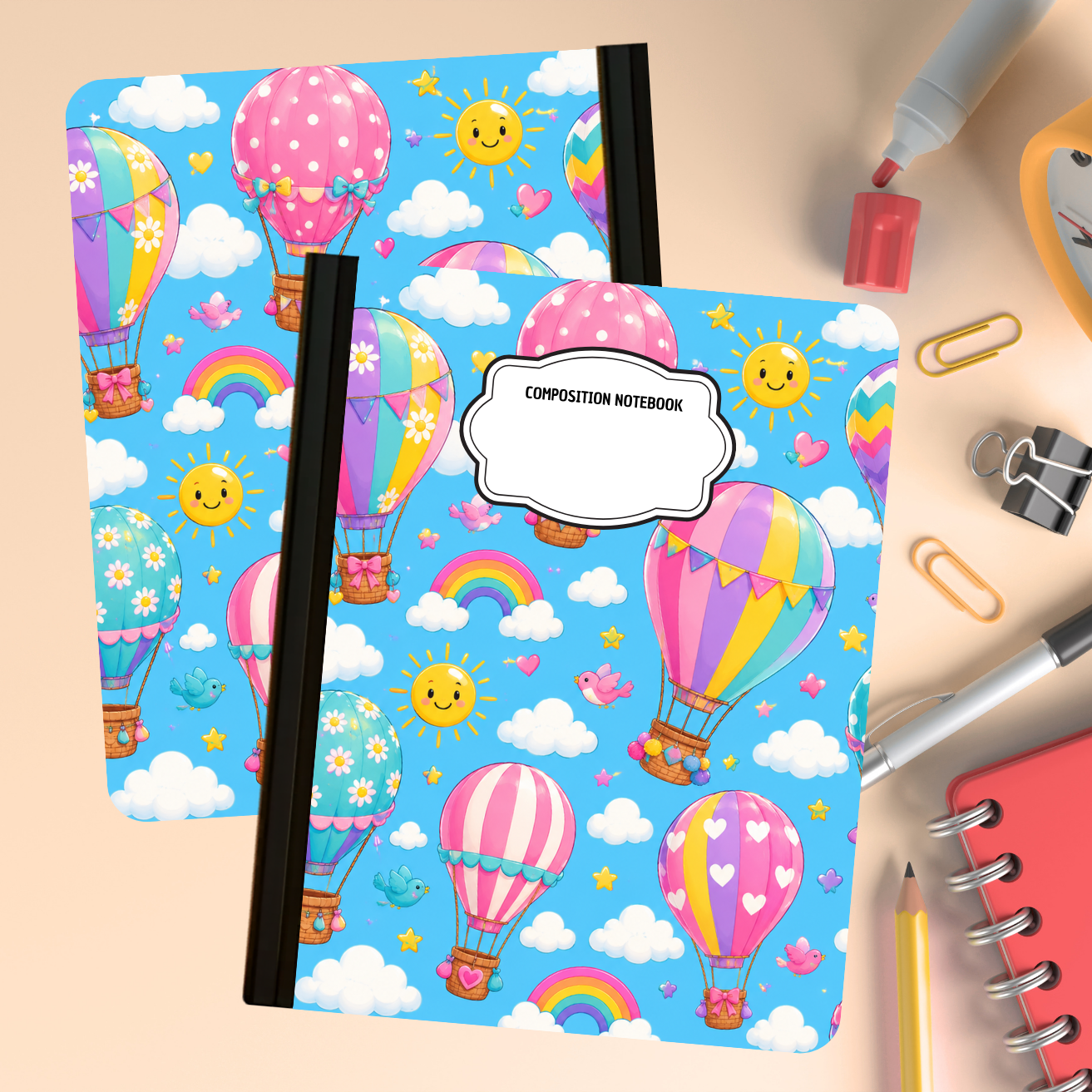 Composition Notebook - Flying High