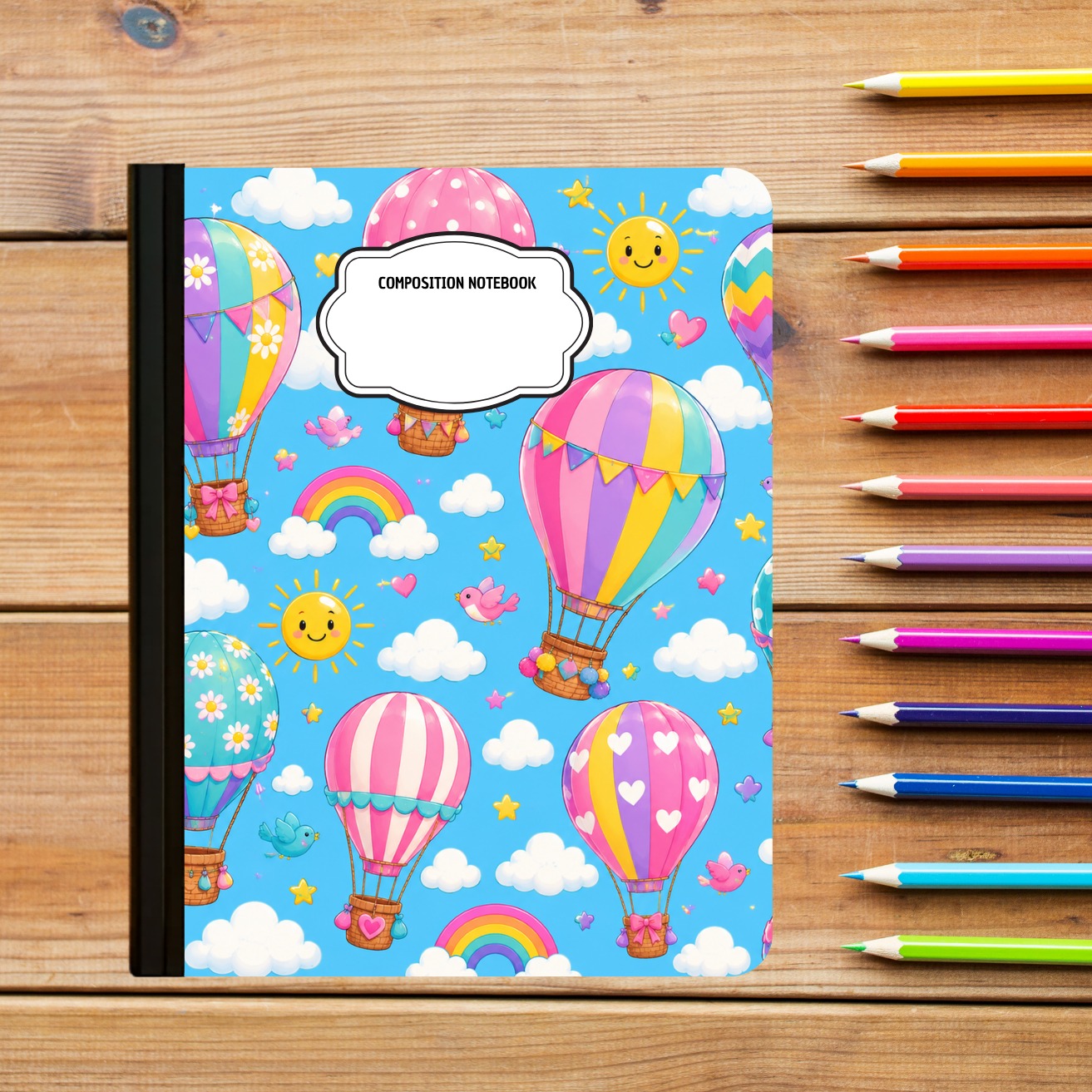 Composition Notebook - Flying High