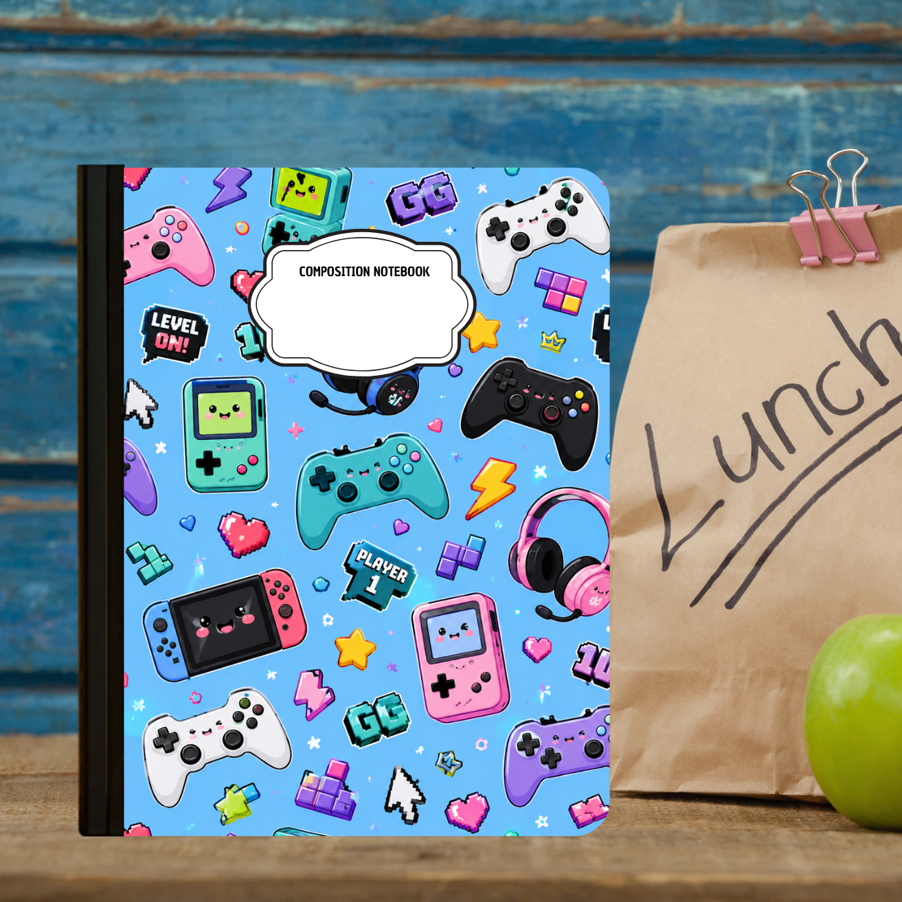 Composition Notebook - Gamer
