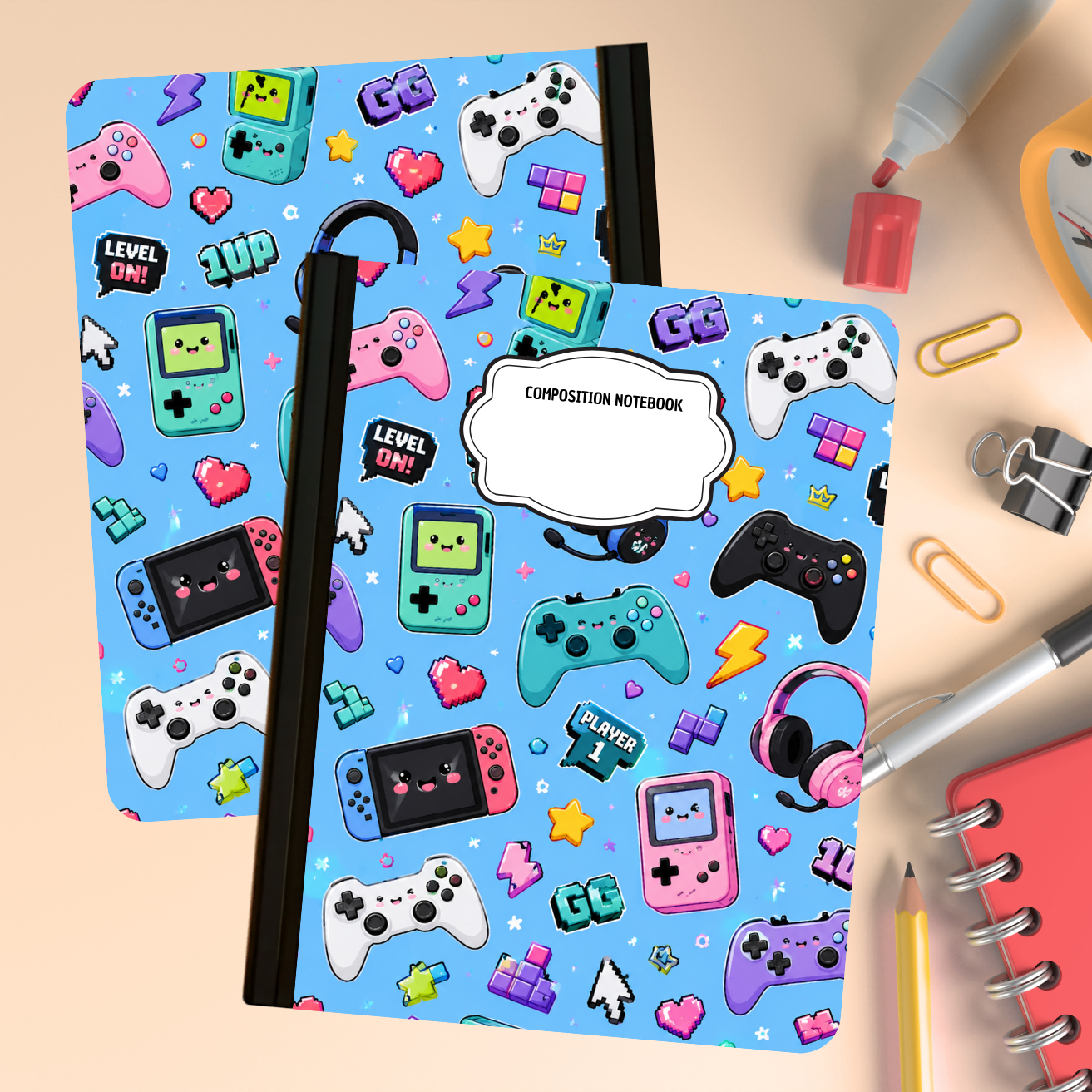 Composition Notebook - Gamer