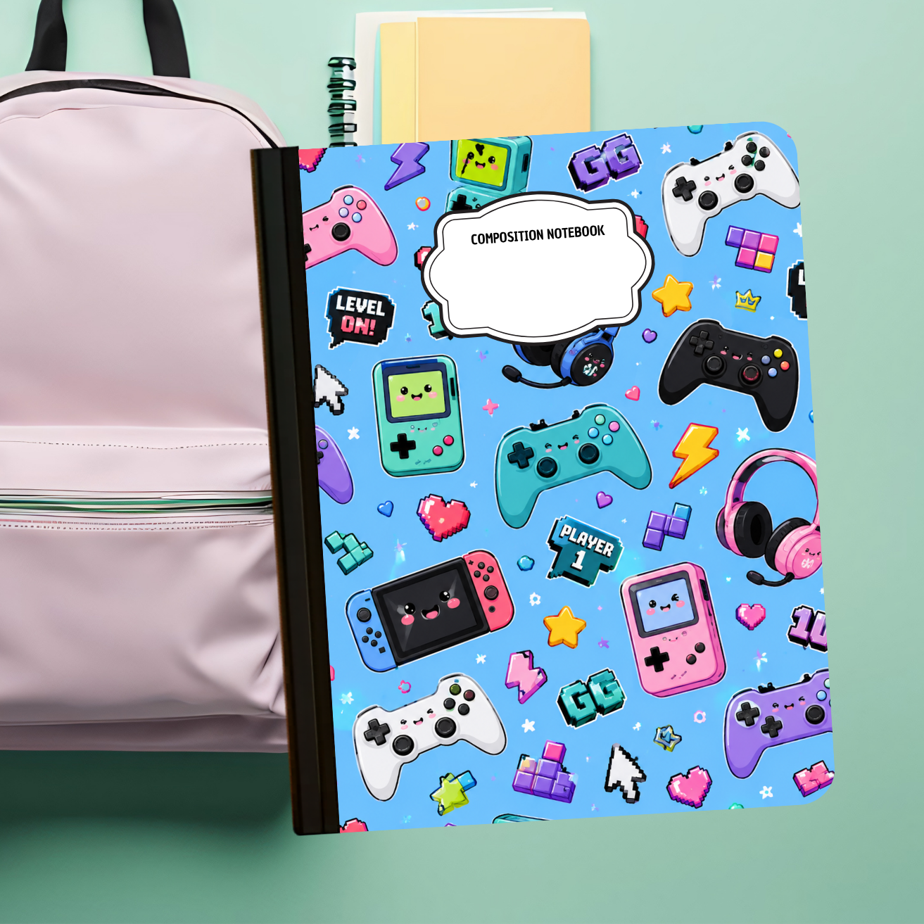 Composition Notebook - Gamer