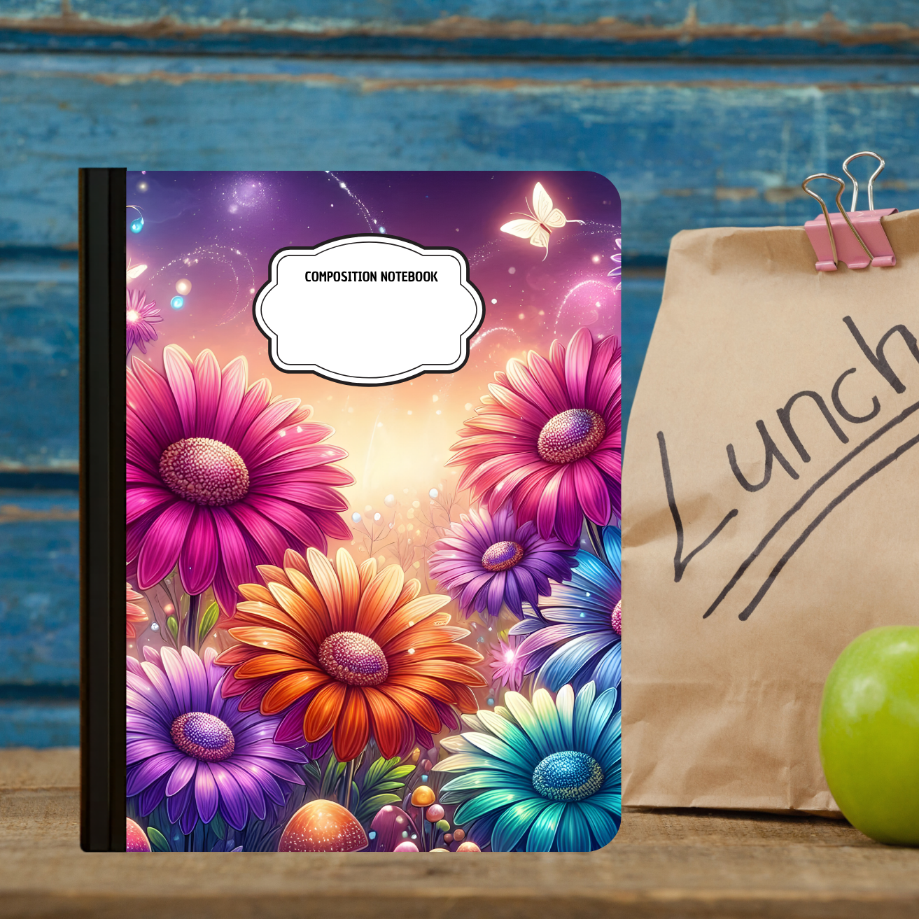 Composition Notebook - Gerber Daisies