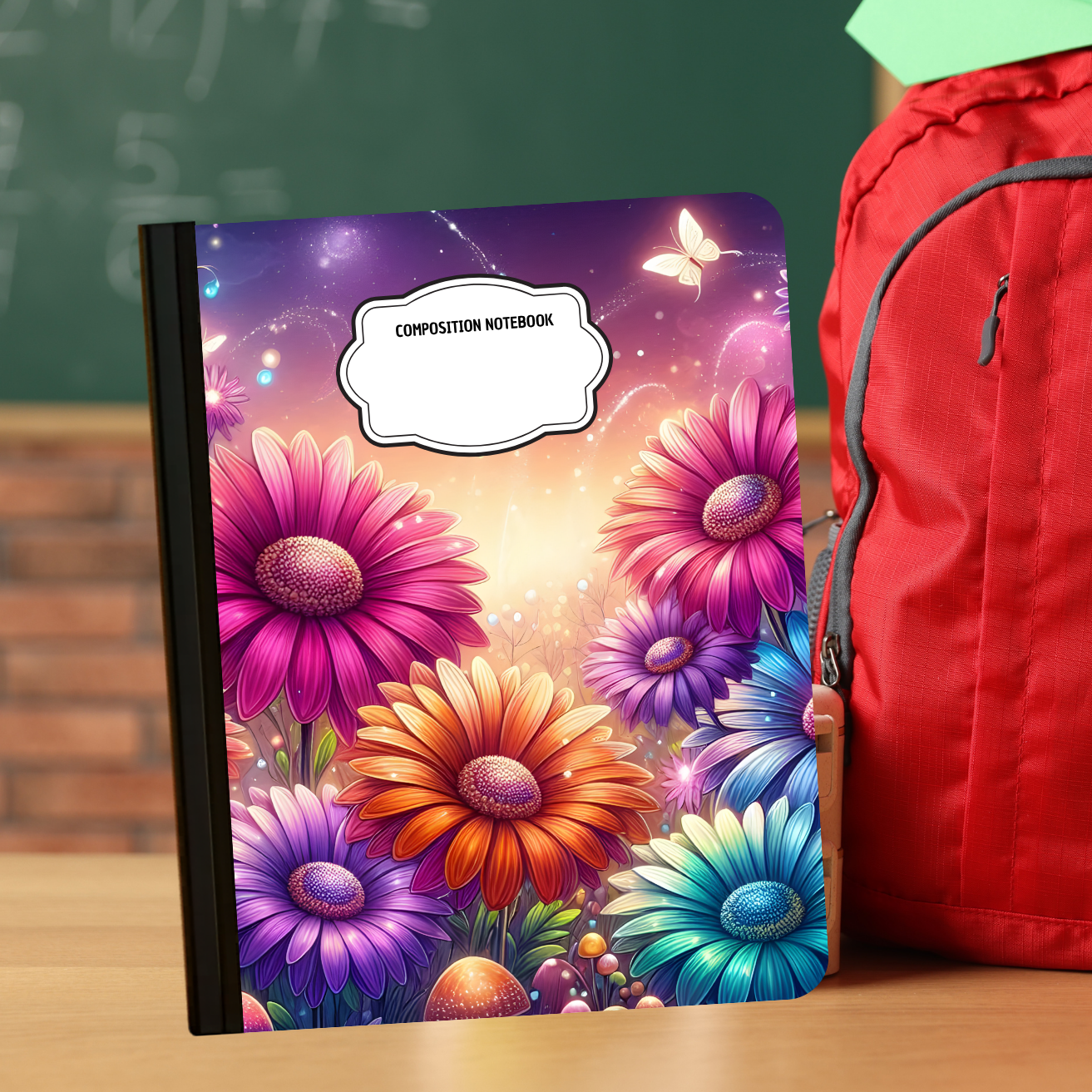 Composition Notebook - Gerber Daisies