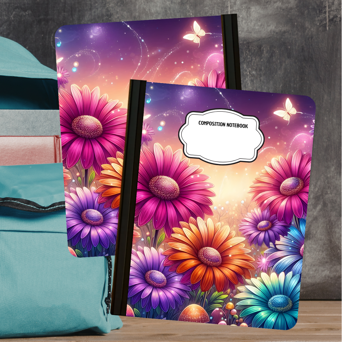 Composition Notebook - Gerber Daisies