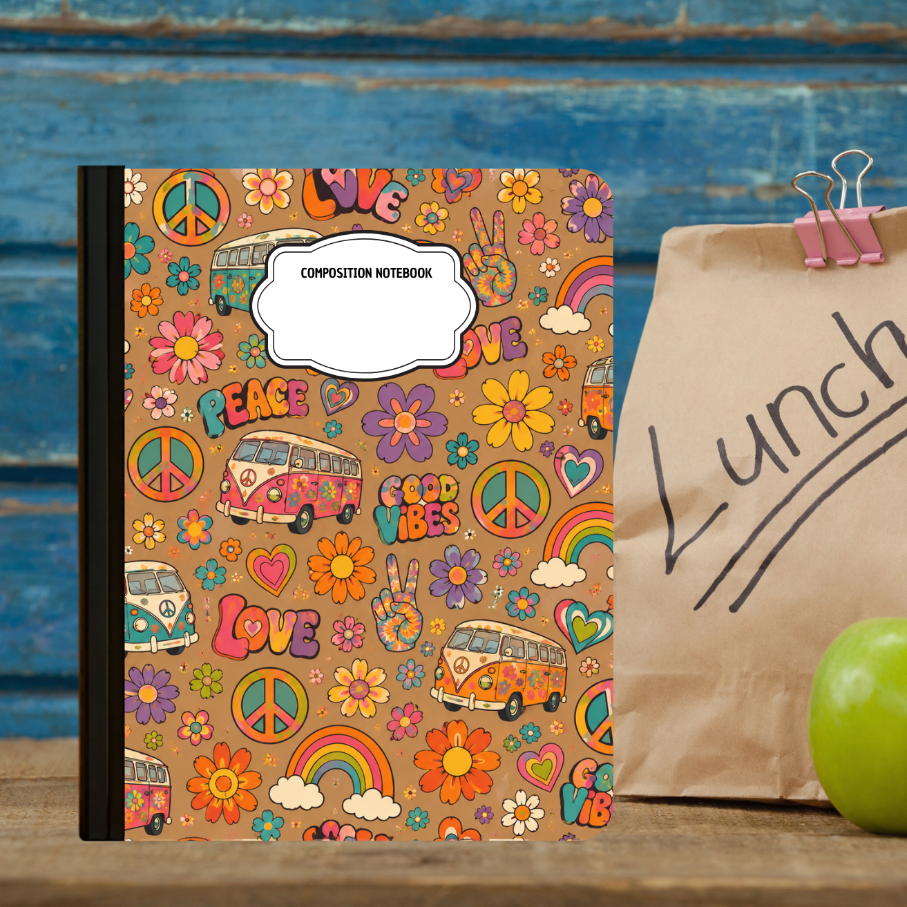Composition Notebook - Groovy