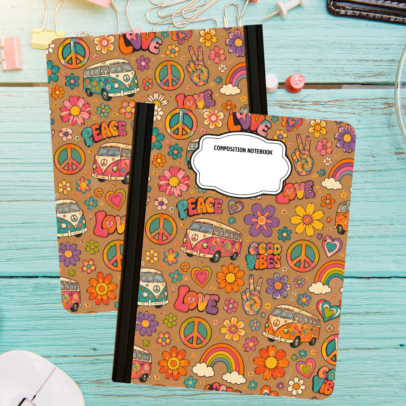 Composition Notebook - Groovy