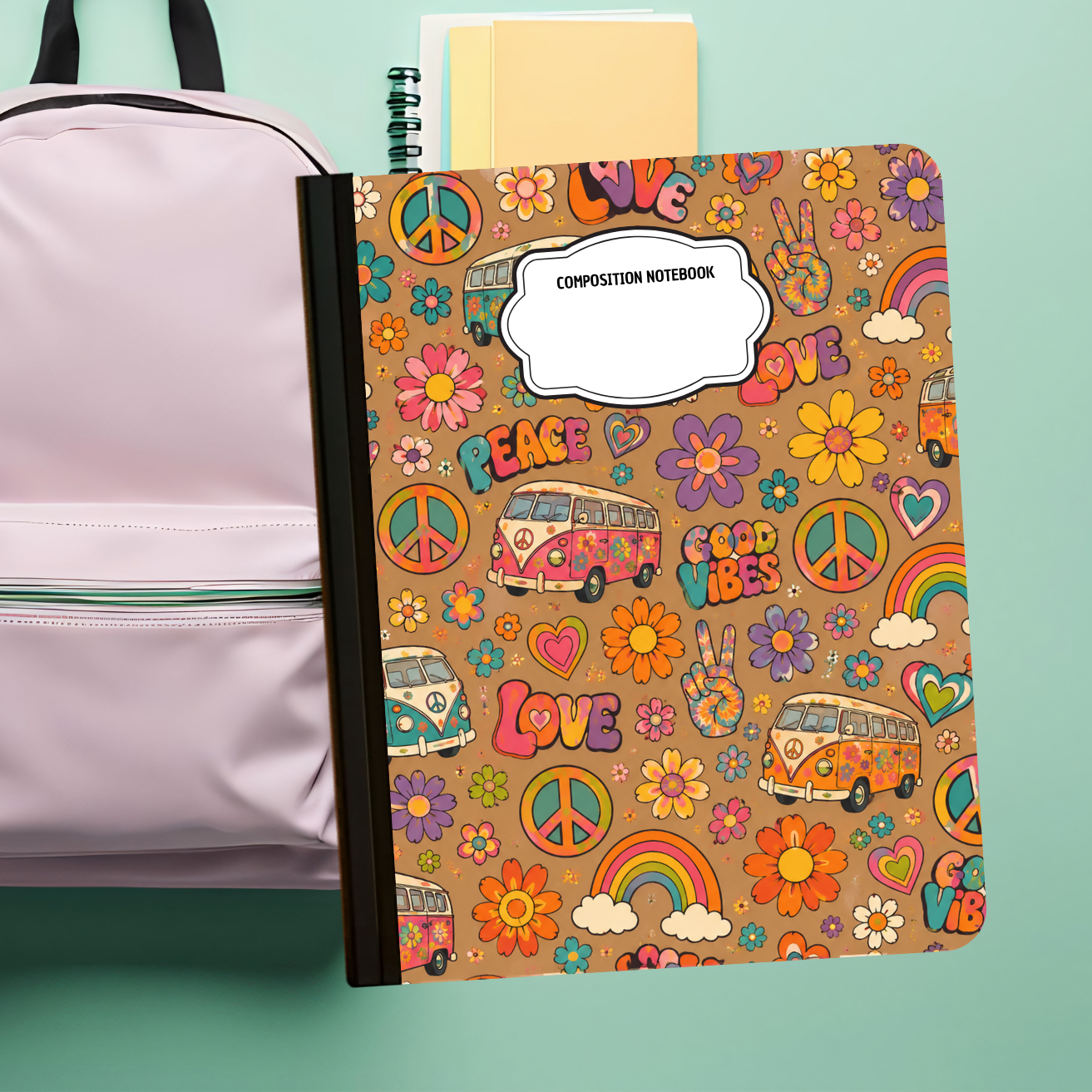 Composition Notebook - Groovy