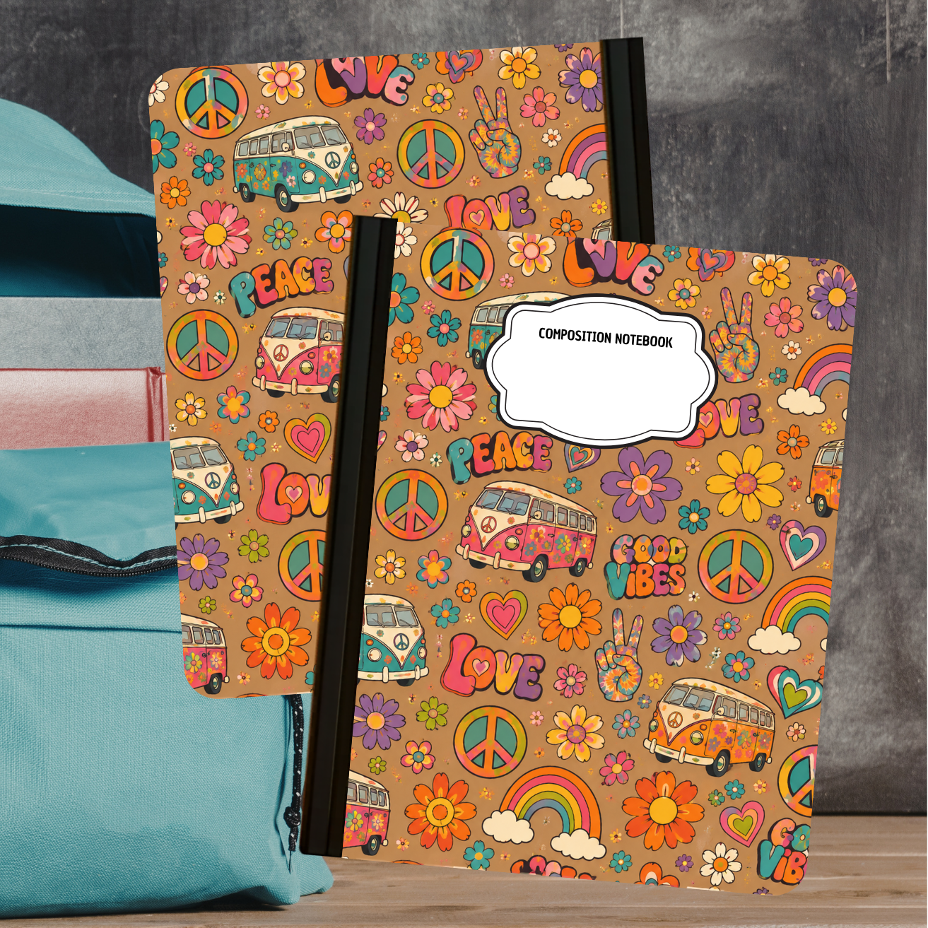 Composition Notebook - Groovy