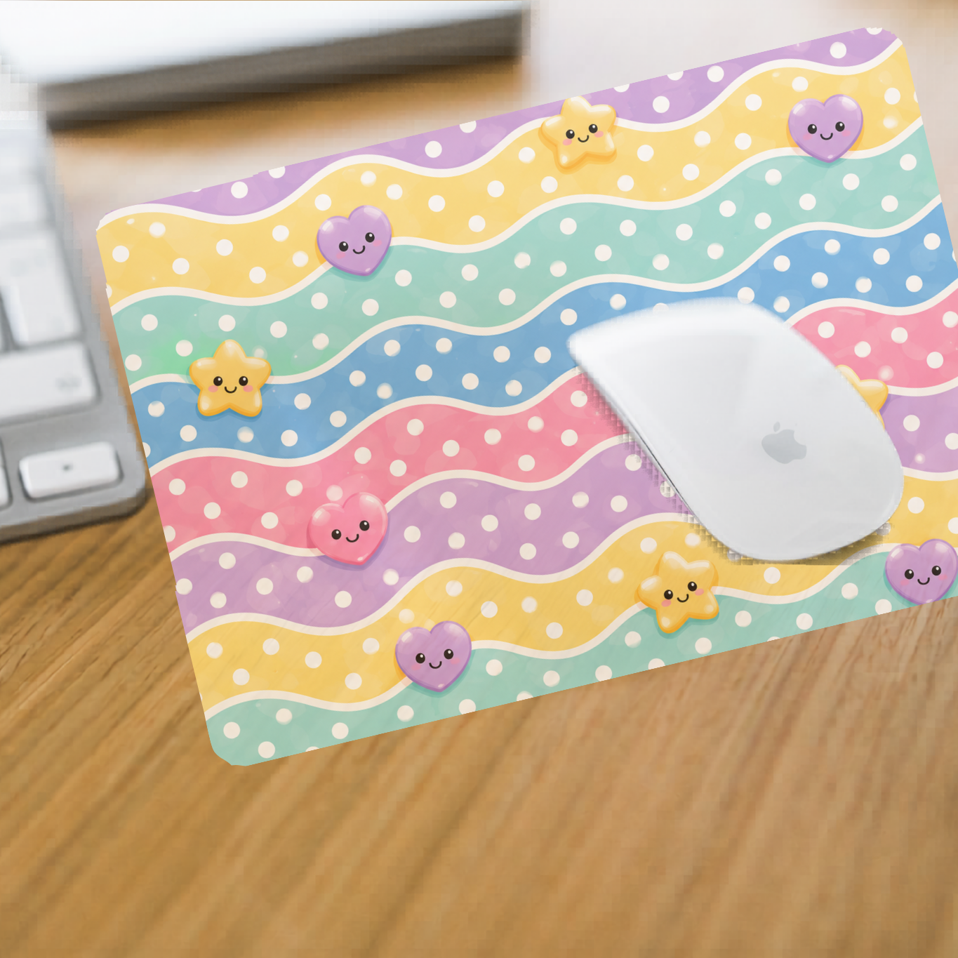 Mouse Pad - Happy Waves