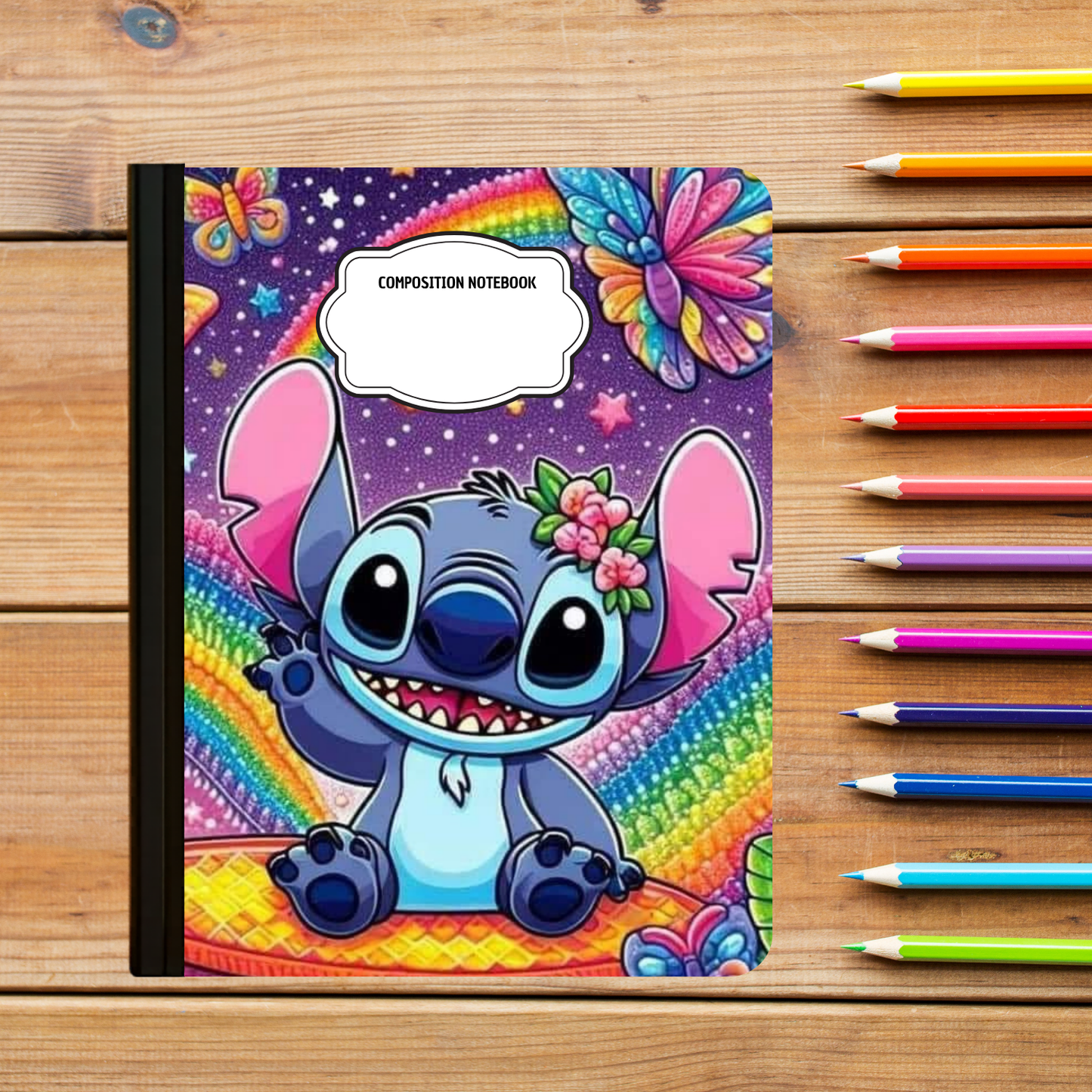 Composition Notebook - Hawaiian Rainbow