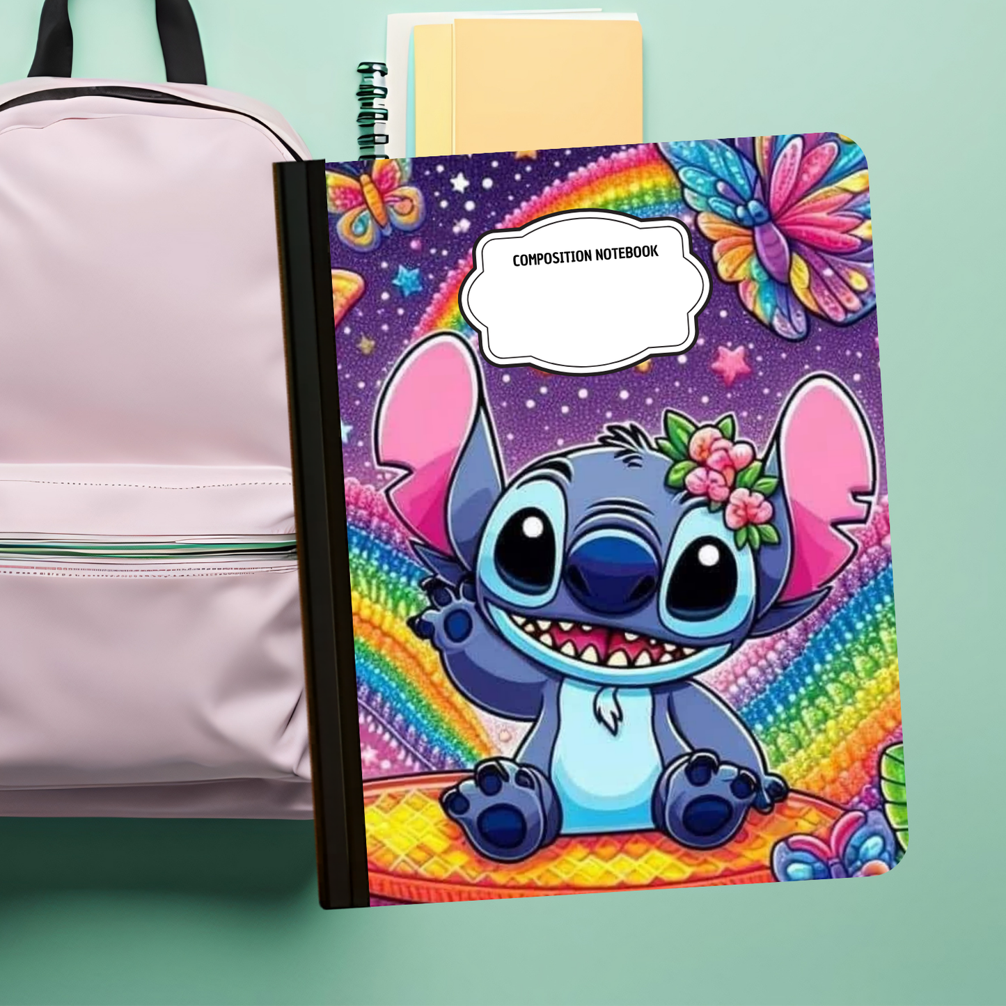 Composition Notebook - Hawaiian Rainbow