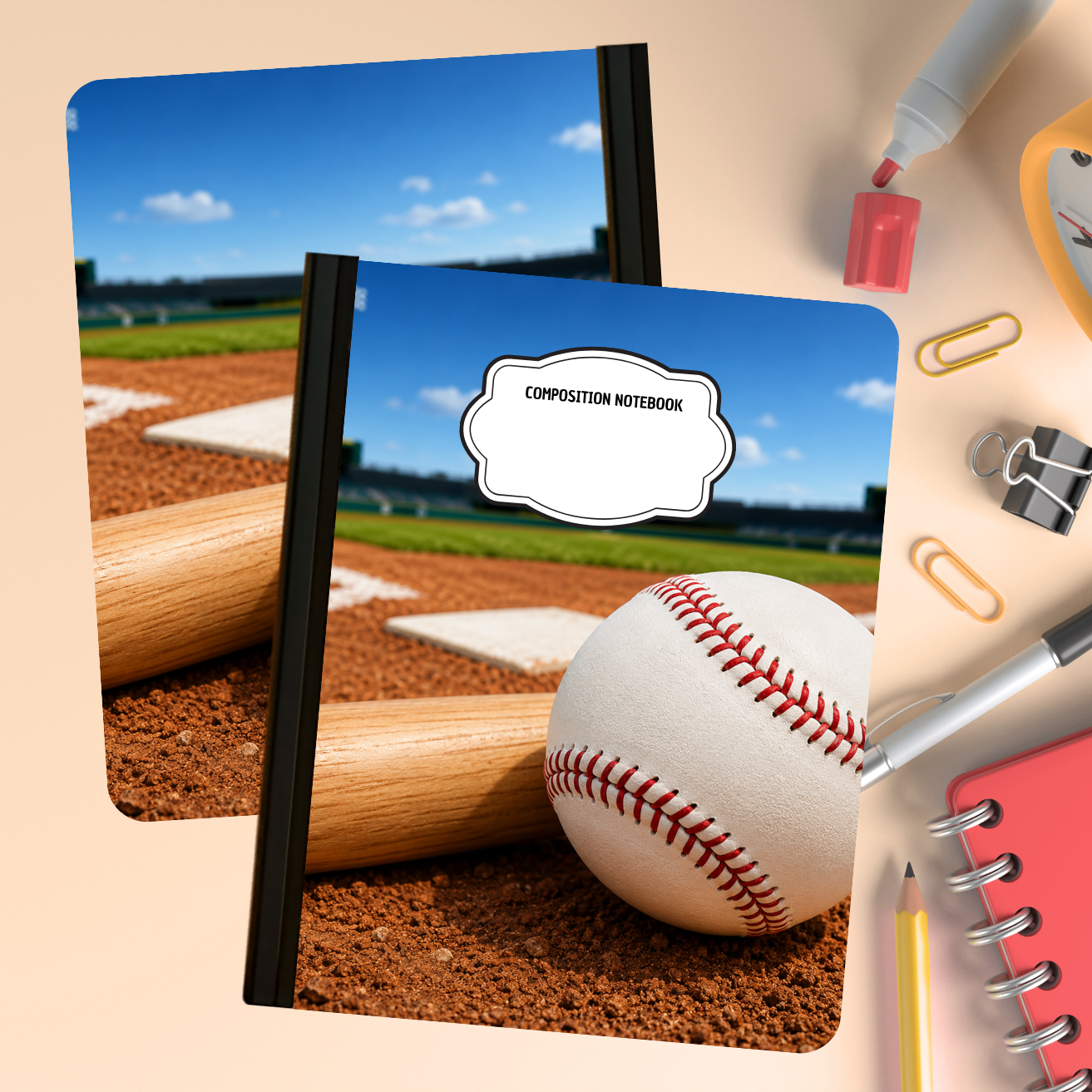 Composition Notebook - Home Plate