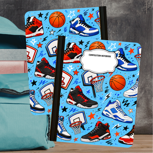 Composition Notebook - Hoops