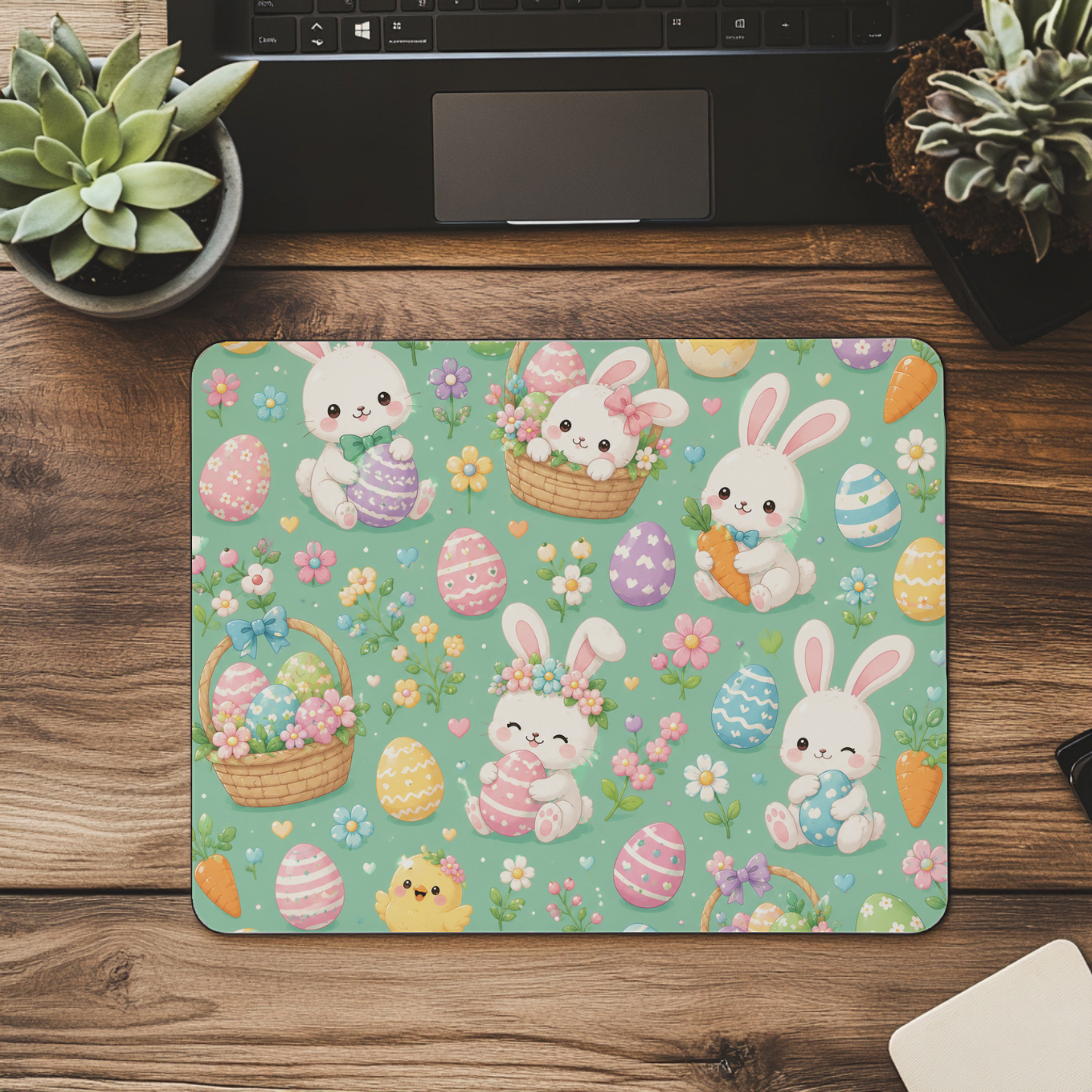 Mouse Pad - Hoppy Easter