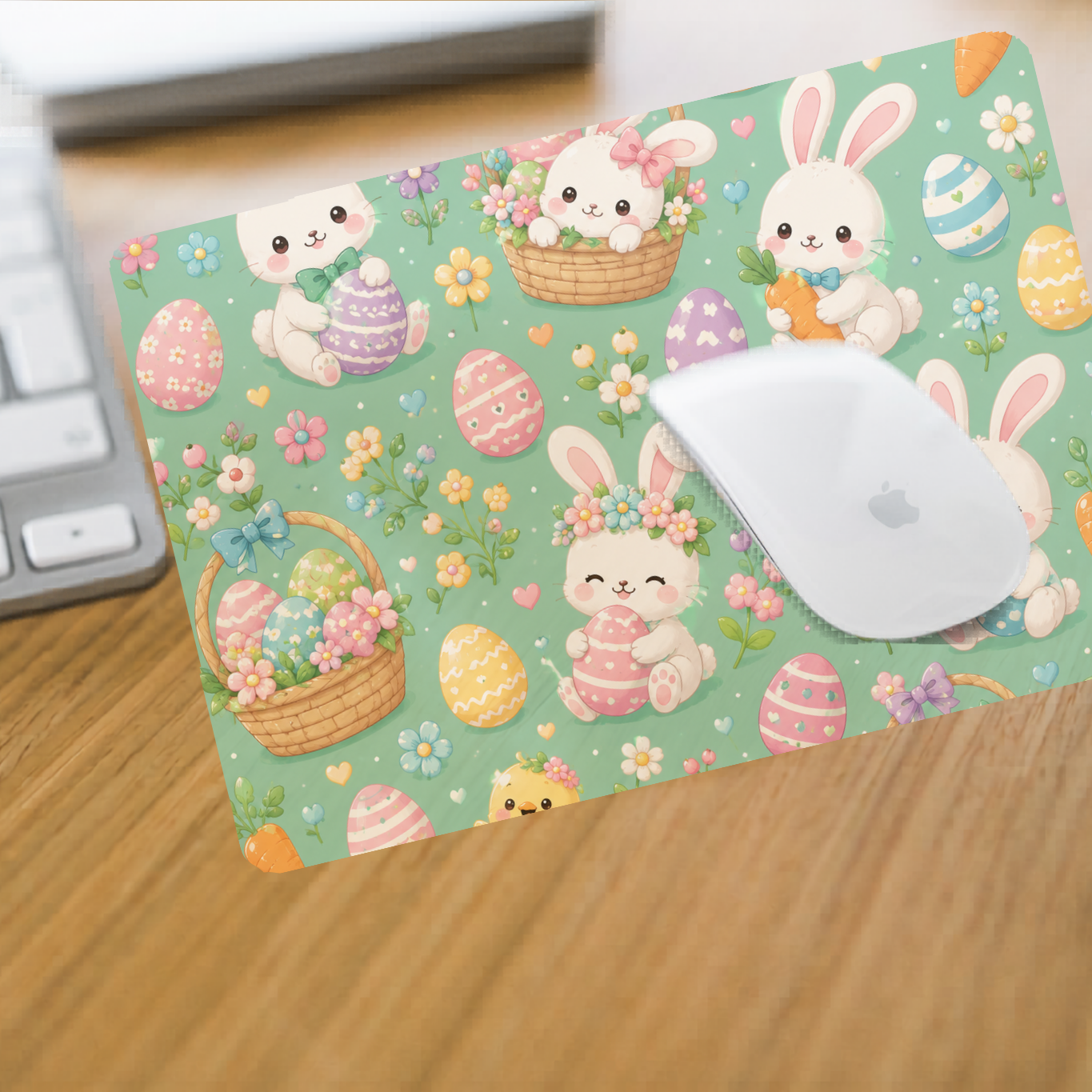 Mouse Pad - Hoppy Easter