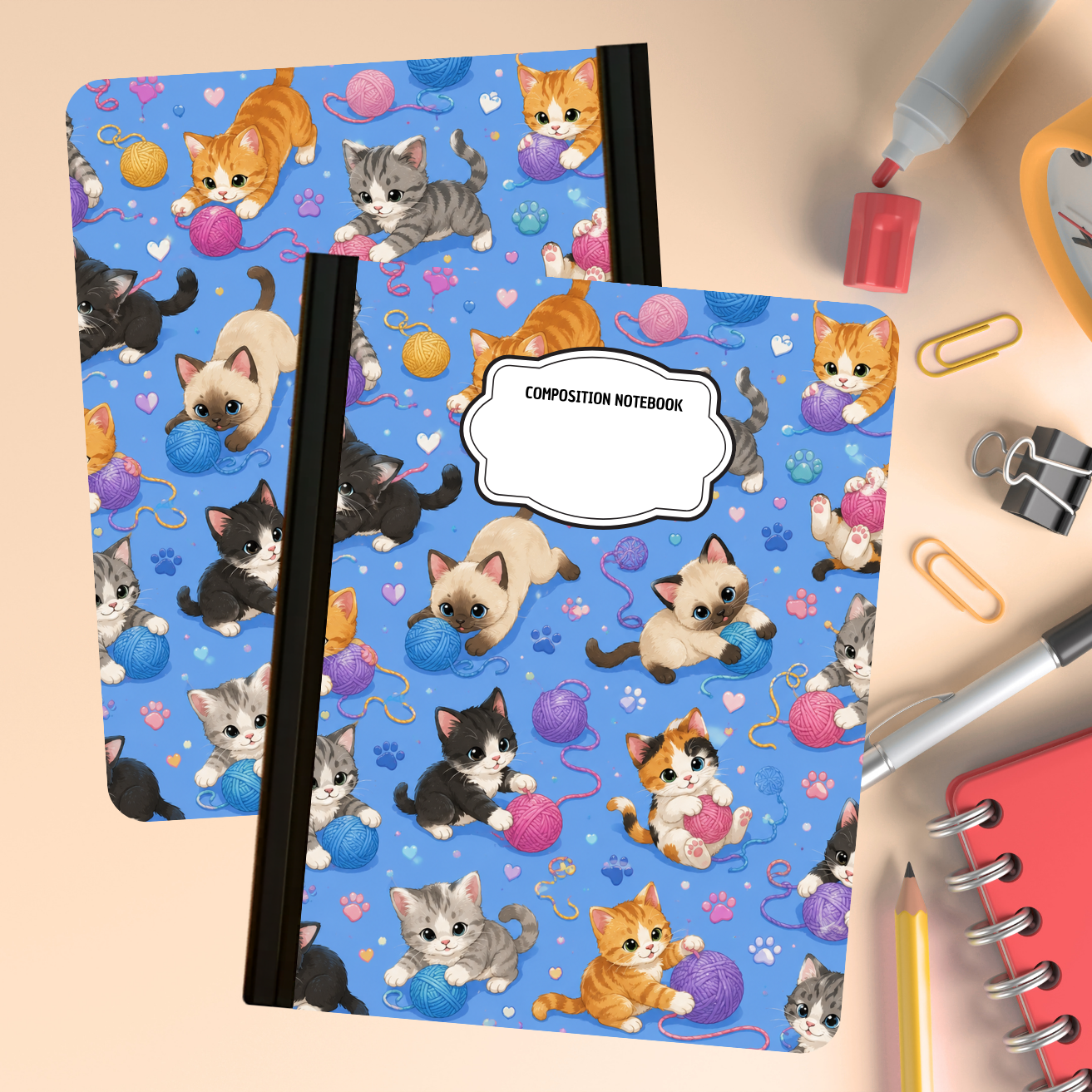 Composition Notebook - Kittens