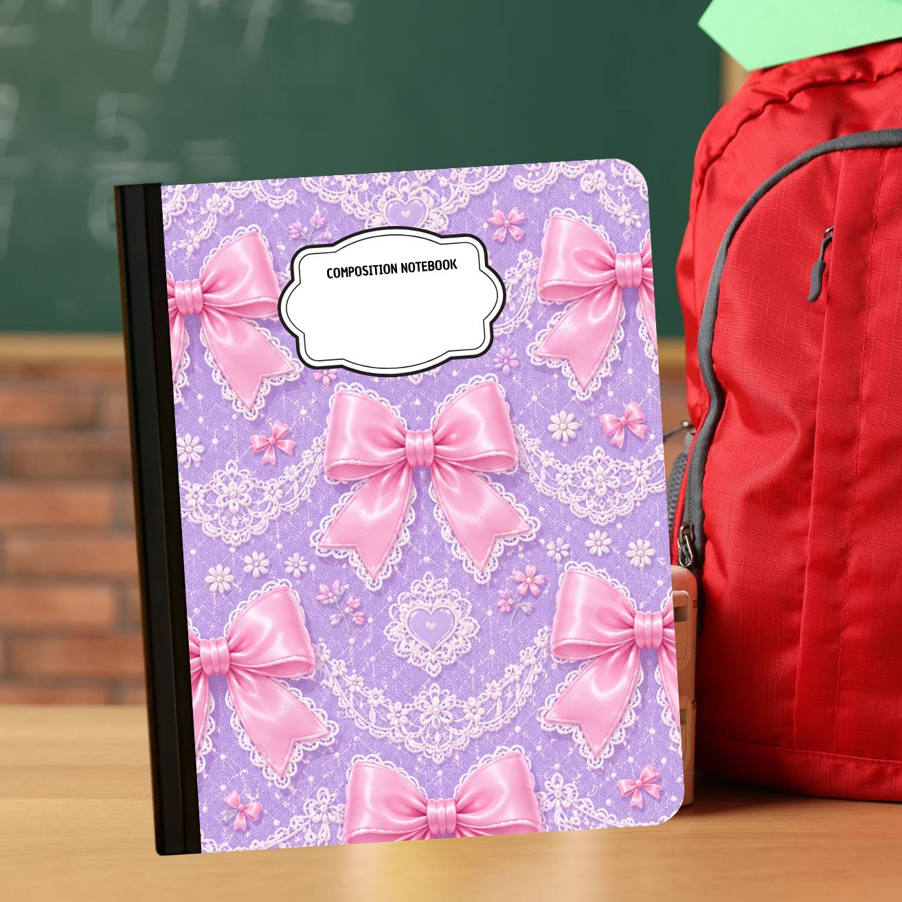 Composition Notebook - Lavender Lace