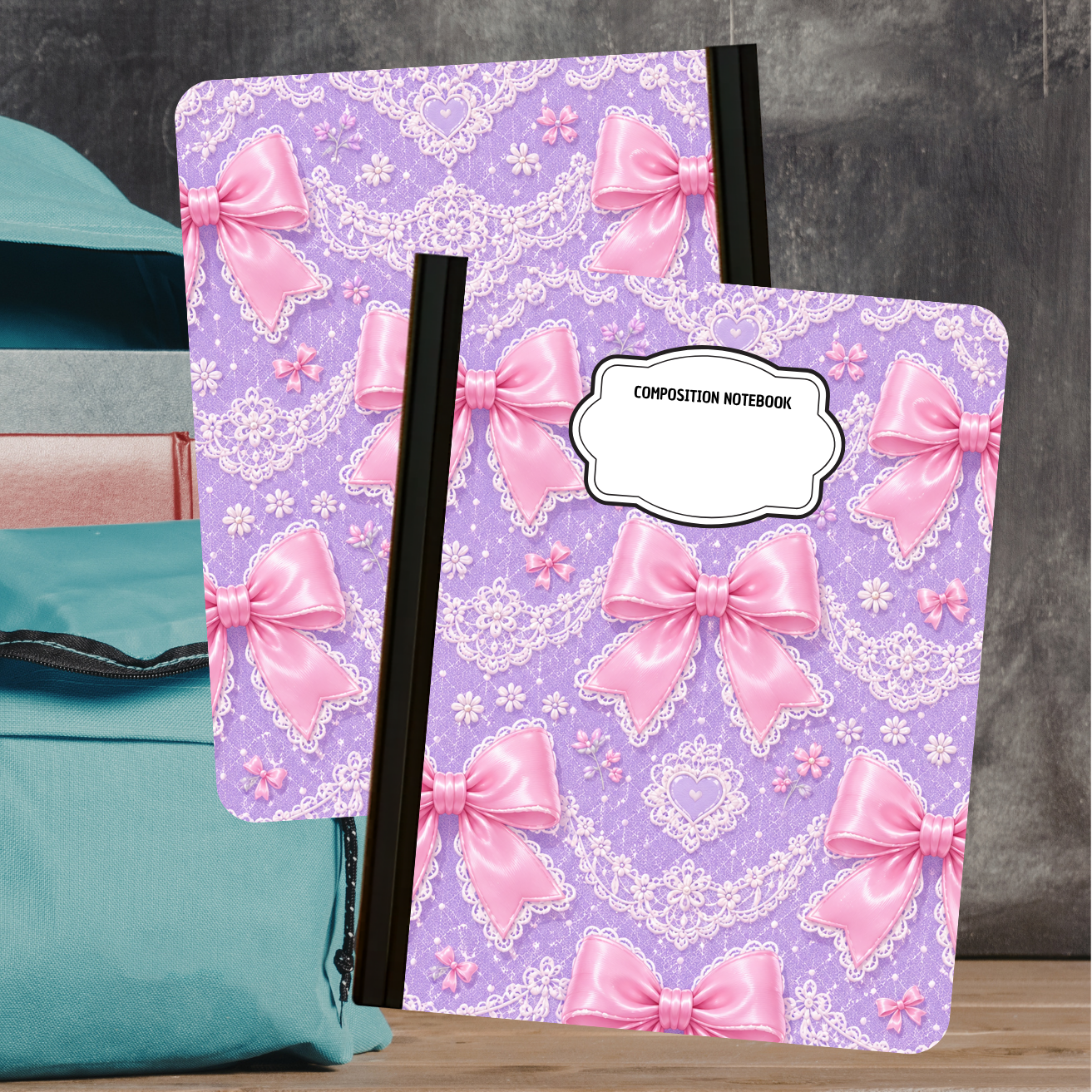 Composition Notebook - Lavender Lace
