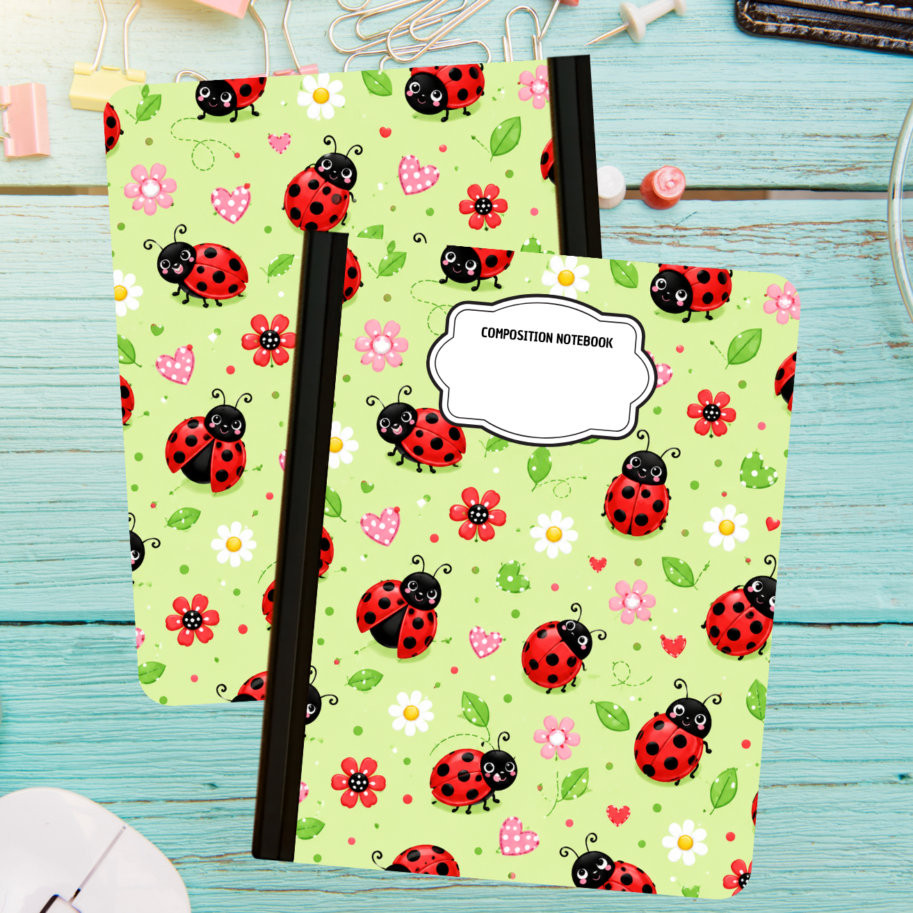 Composition Notebook - Ladybug