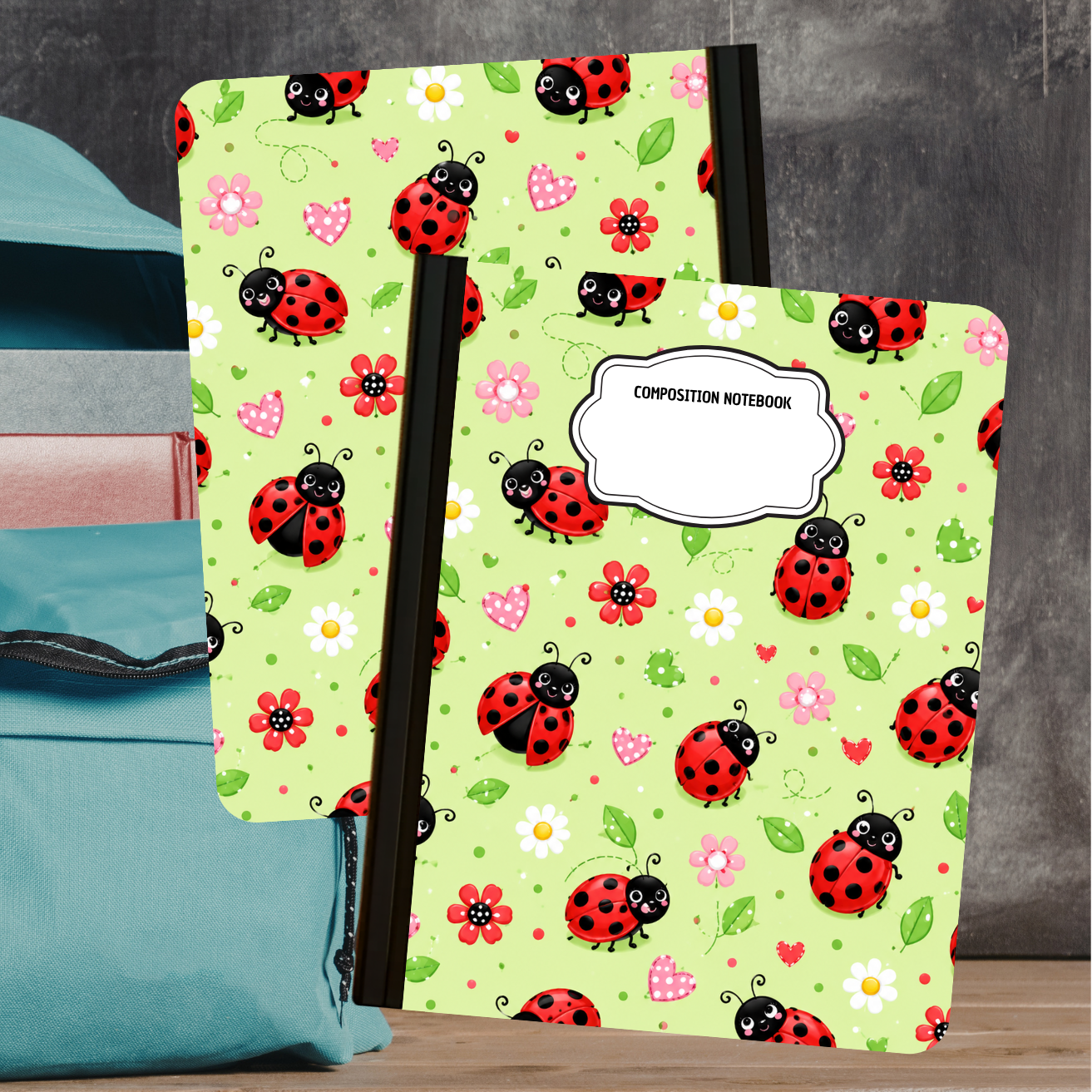 Composition Notebook - Ladybug