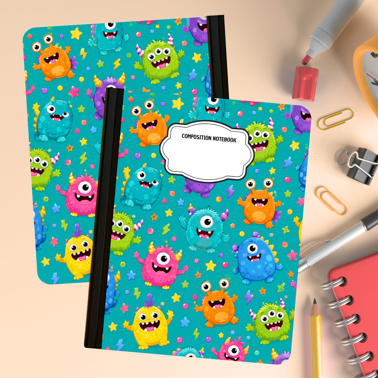 Composition Notebook - Little Monsters