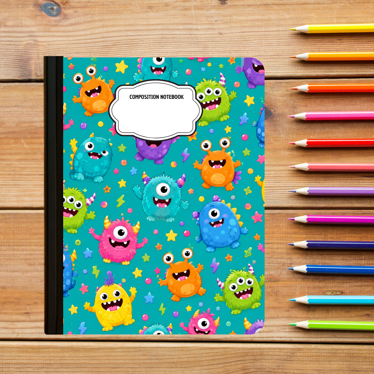 Composition Notebook - Little Monsters