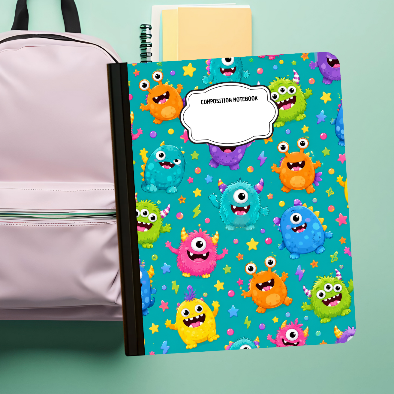 Composition Notebook - Little Monsters