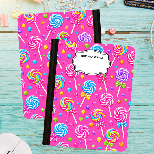 Composition Notebook - Lollipop