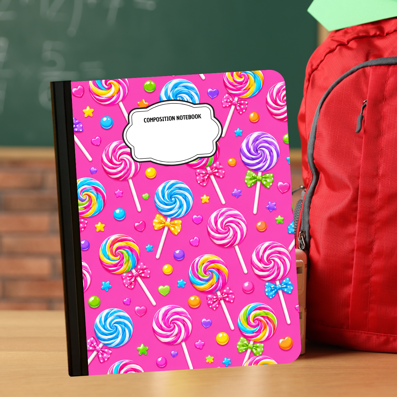 Composition Notebook - Lollipop