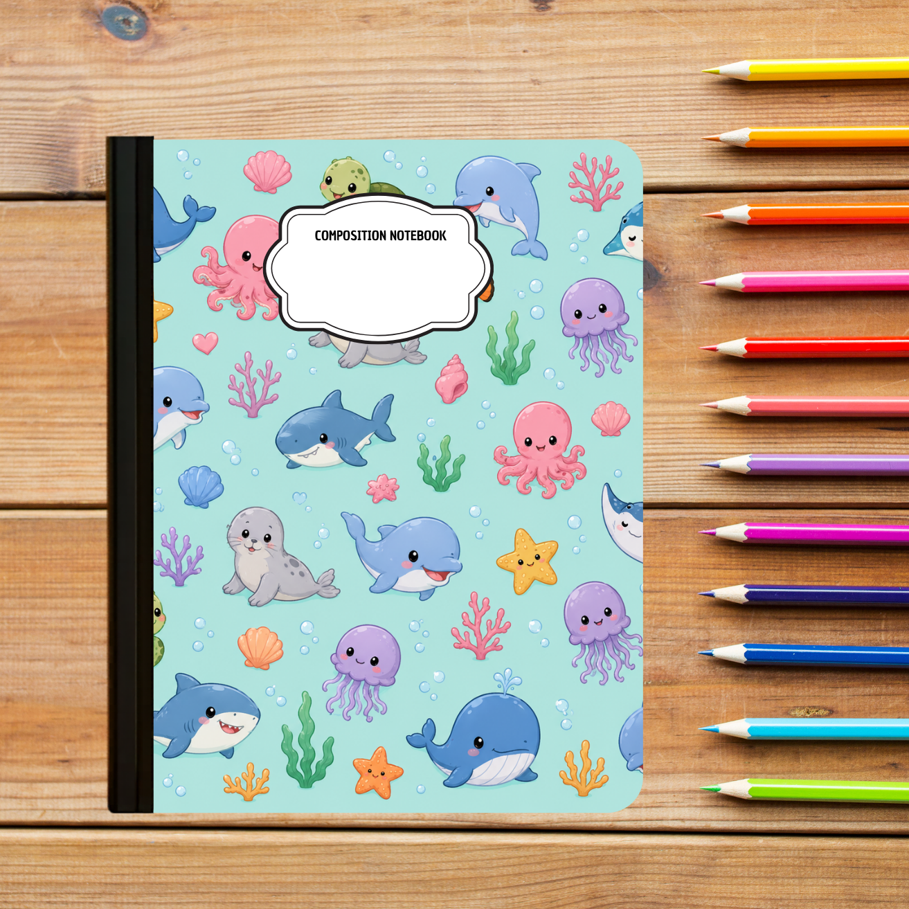 Composition Notebook - Marine Life