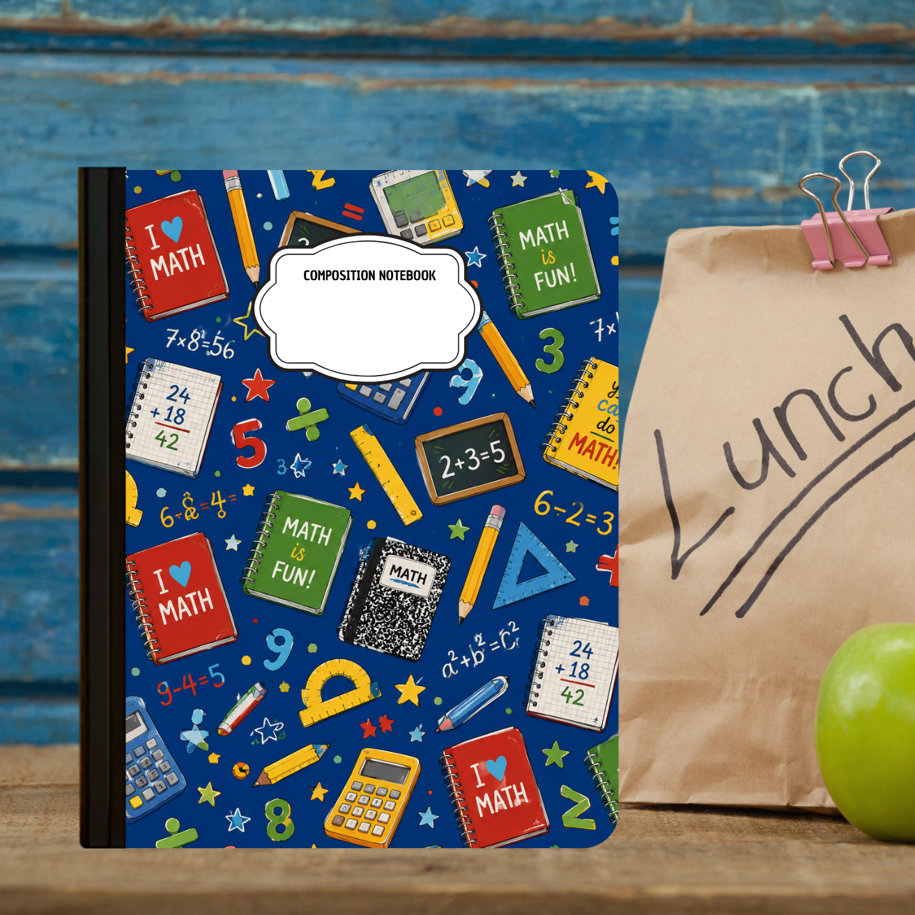 Composition Notebook - Math