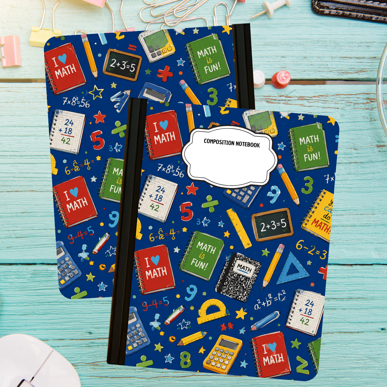 Composition Notebook - Math
