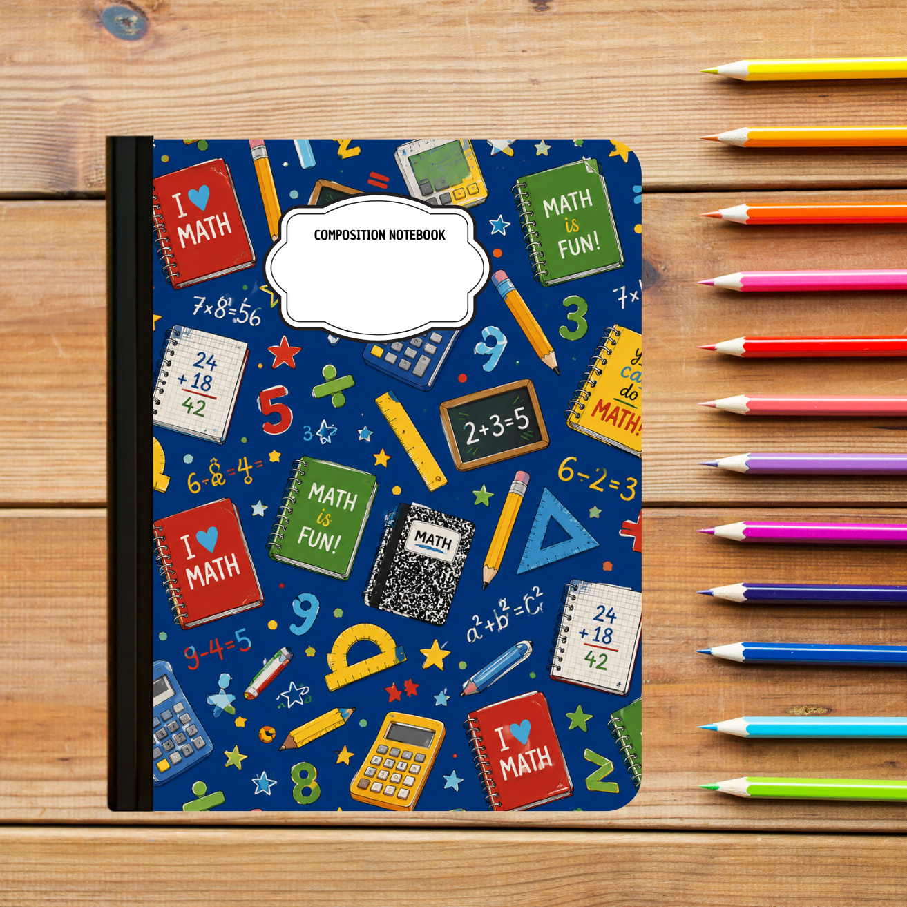 Composition Notebook - Math