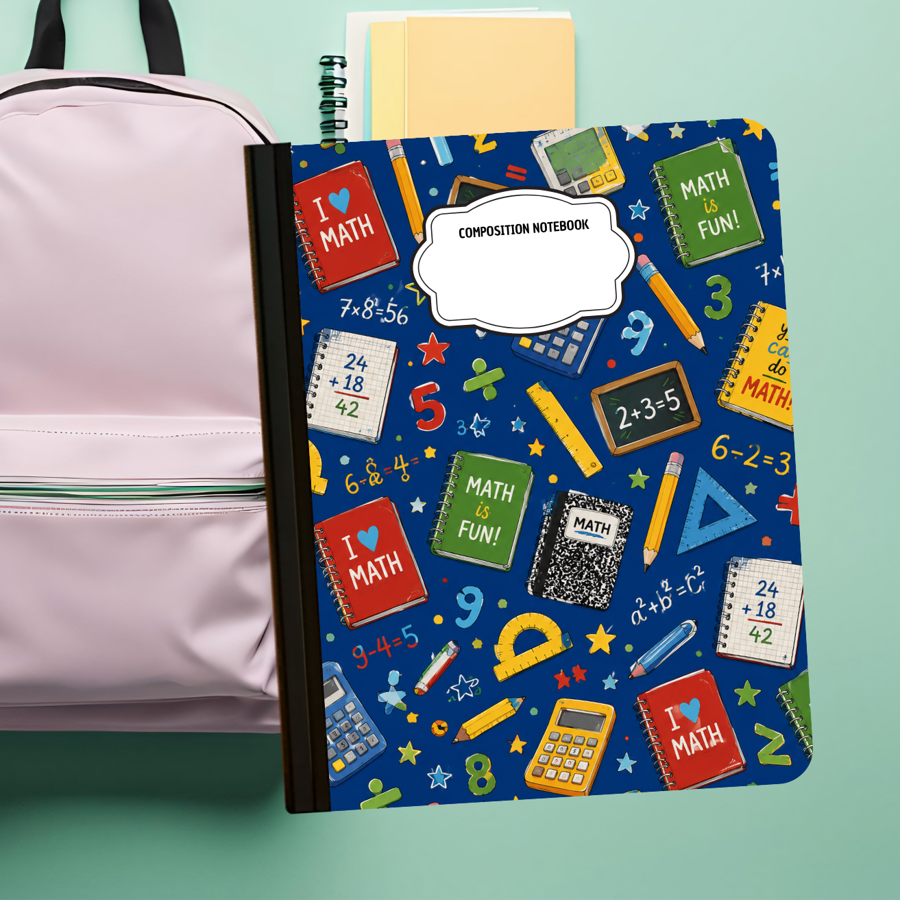 Composition Notebook - Math