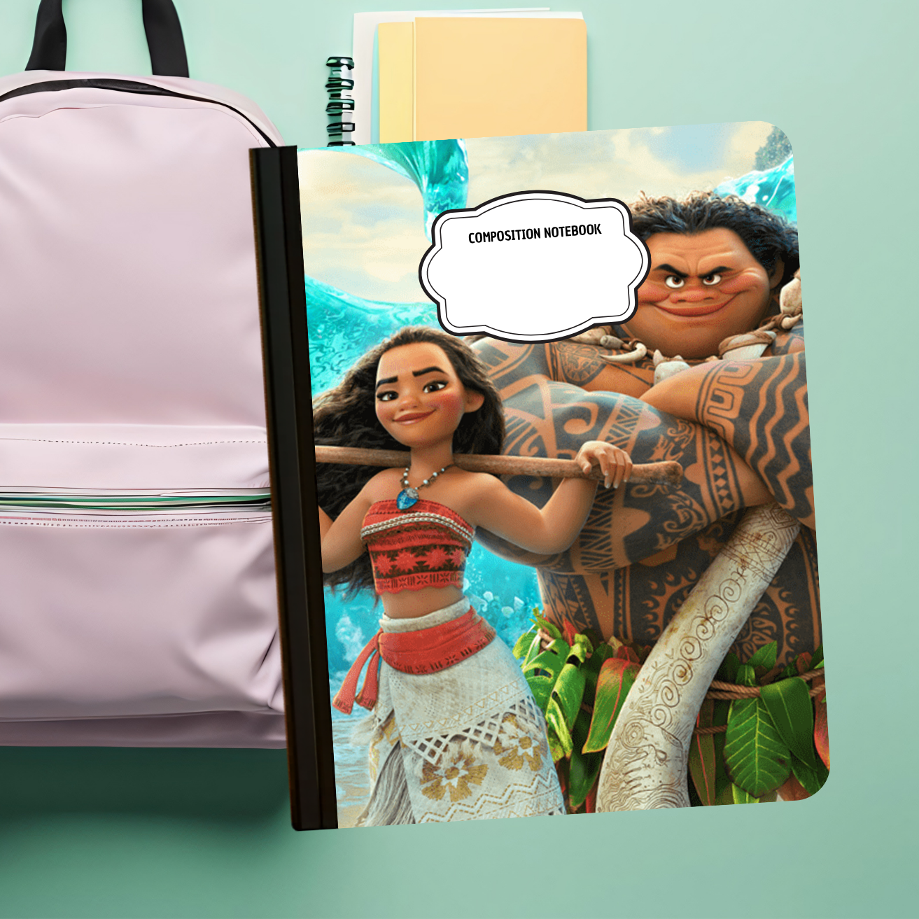 Composition Notebook - Polynesian Princess