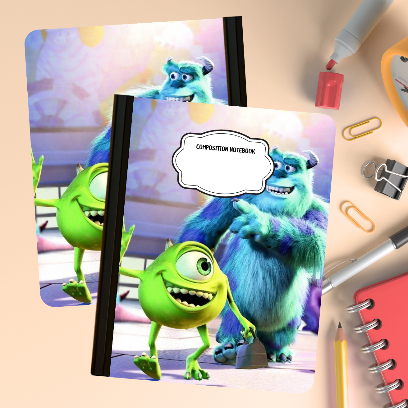Composition Notebook - Cute Monster