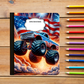 Composition Notebook - Monster Truck USA