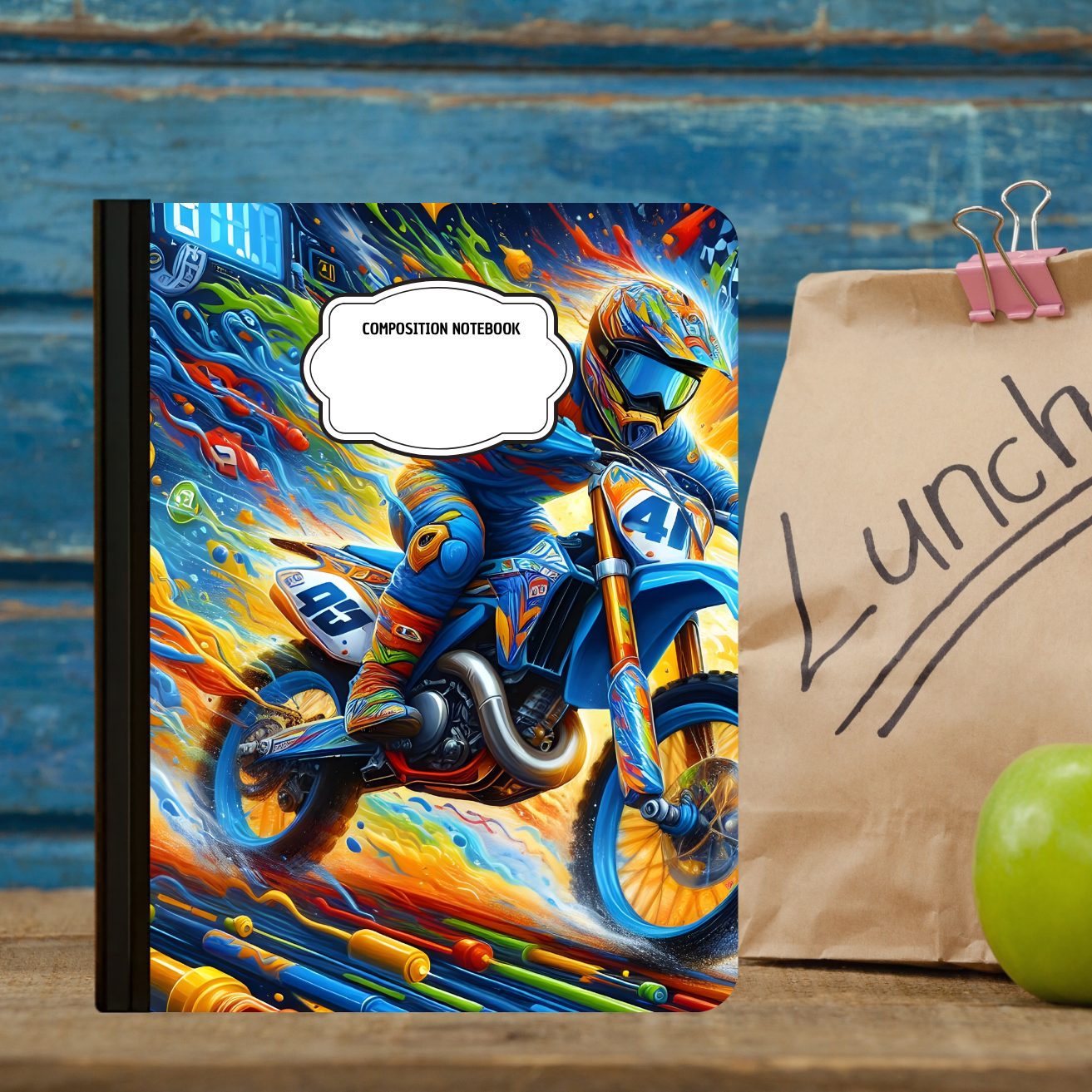 Composition Notebook - Motocross