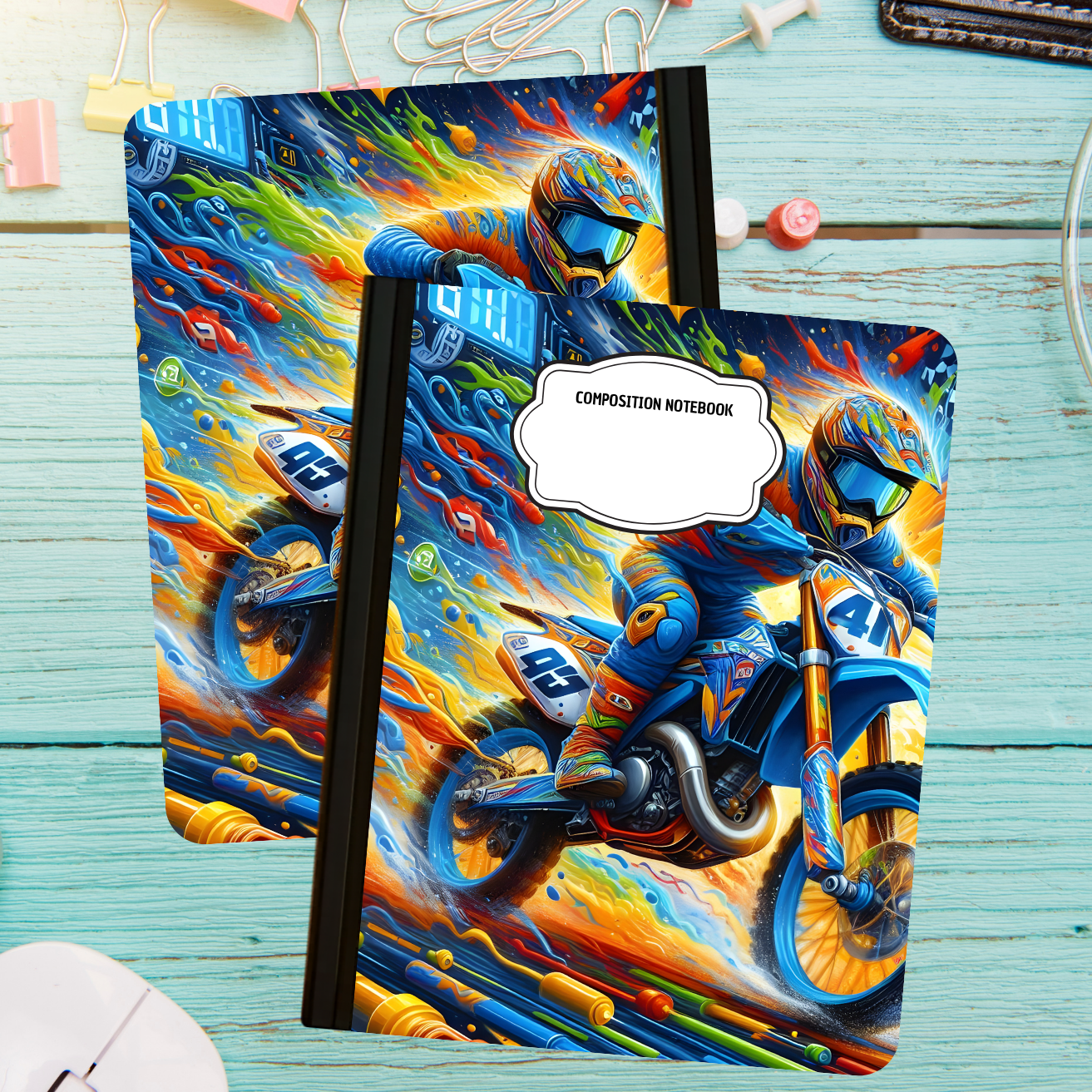 Composition Notebook - Motocross