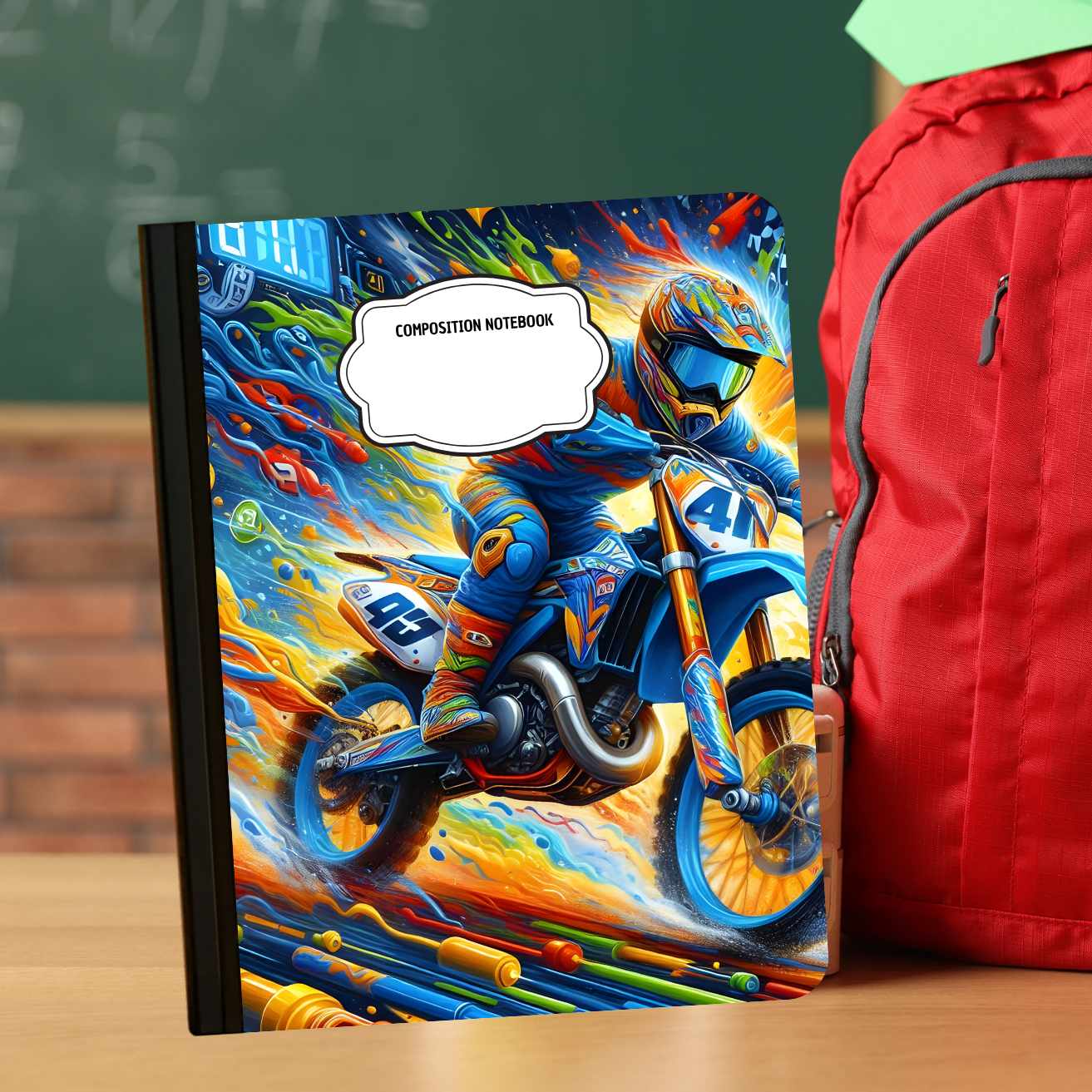 Composition Notebook - Motocross