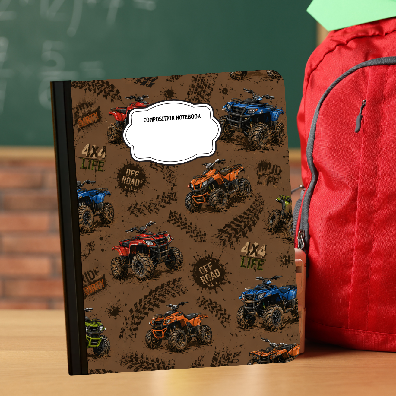 Composition Notebook - Off Road