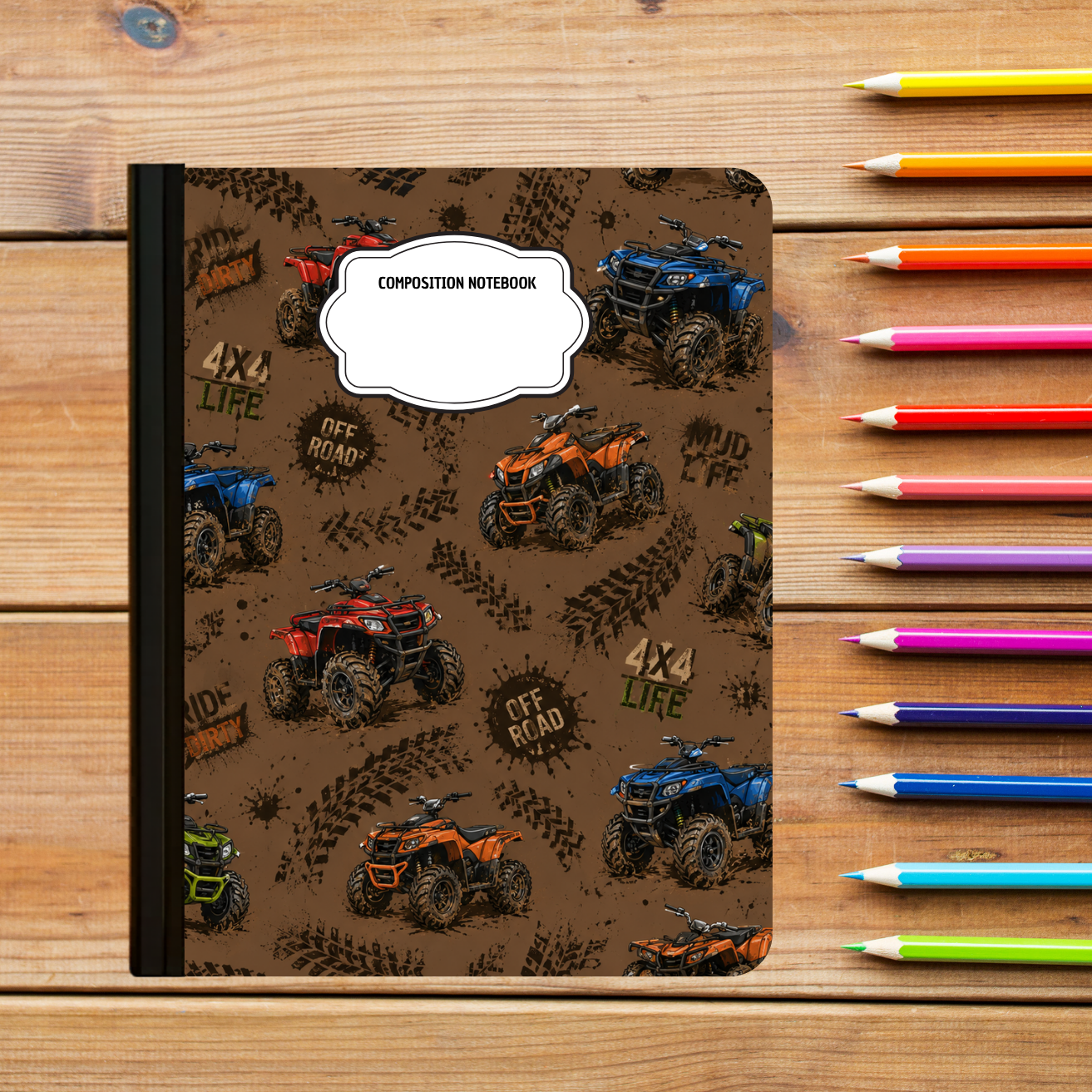 Composition Notebook - Off Road