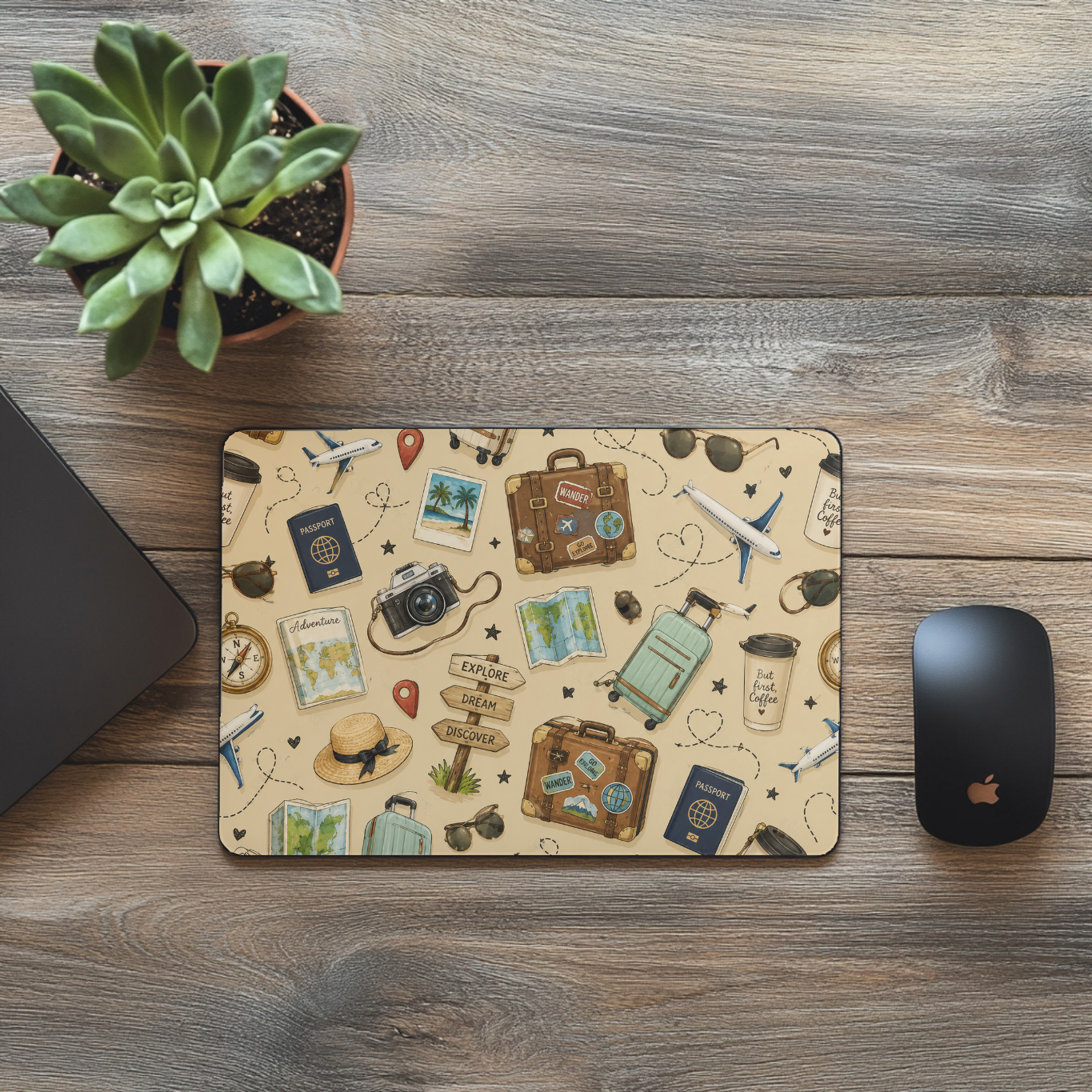 Mouse Pad - Passport to Adventure