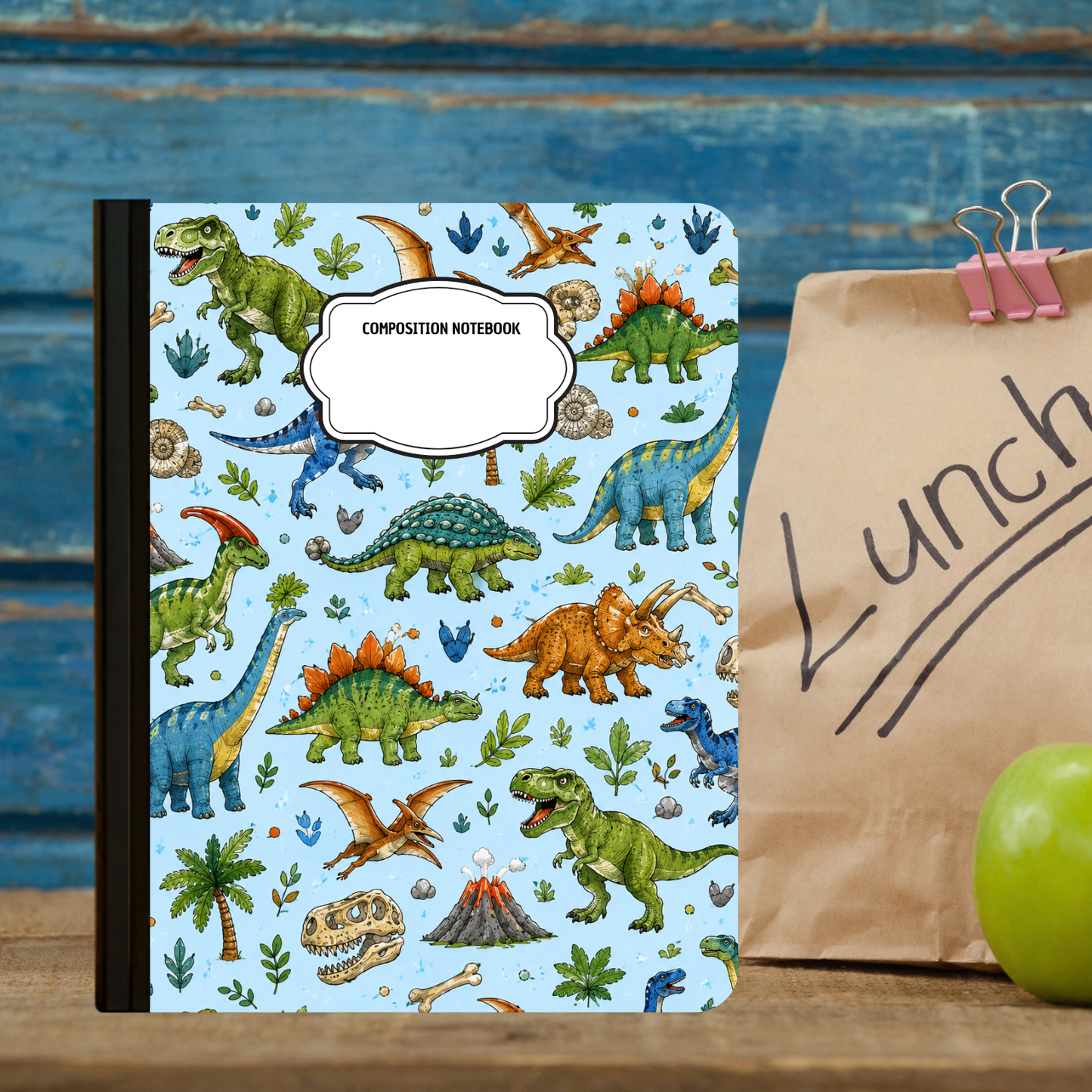Composition Notebook - Prehistoric