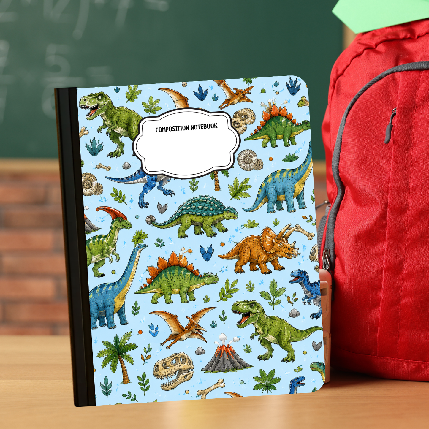 Composition Notebook - Prehistoric