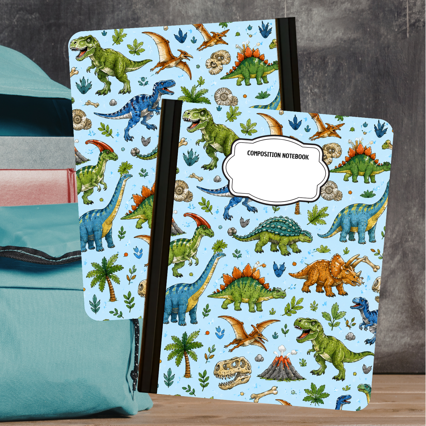 Composition Notebook - Prehistoric